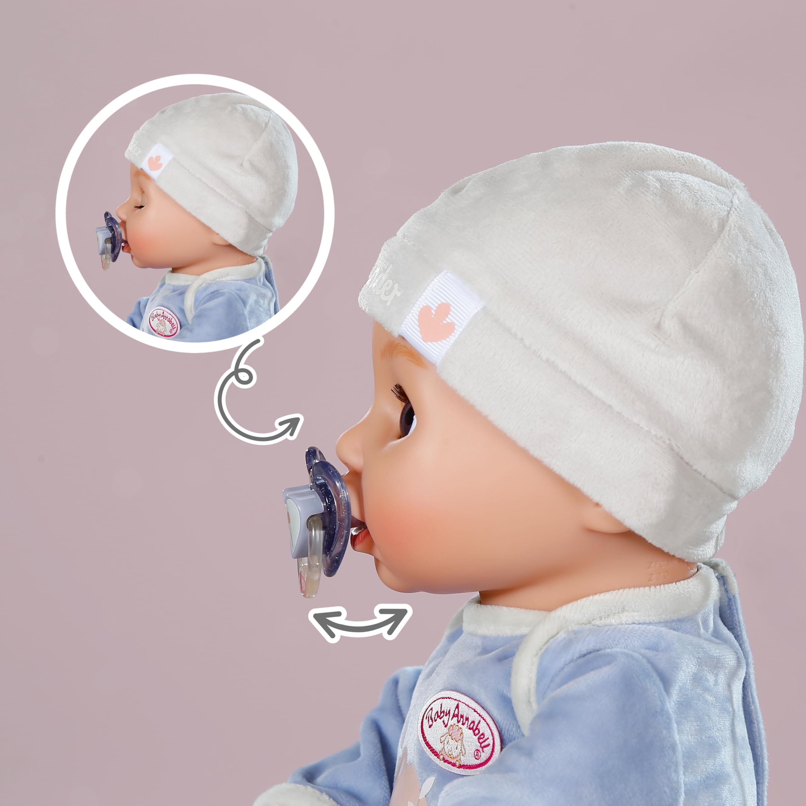 Baby Annabell Interactive Alexander 43cm Soft Bodied Doll with Realistic Movements 5
