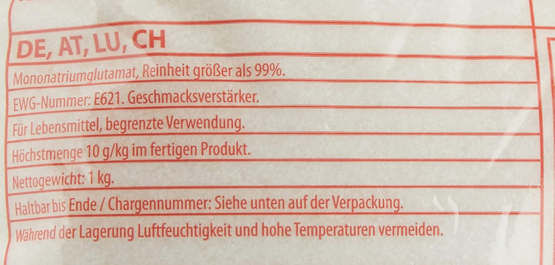 Ajinomoto - Monosodium Glutamate 1 kg