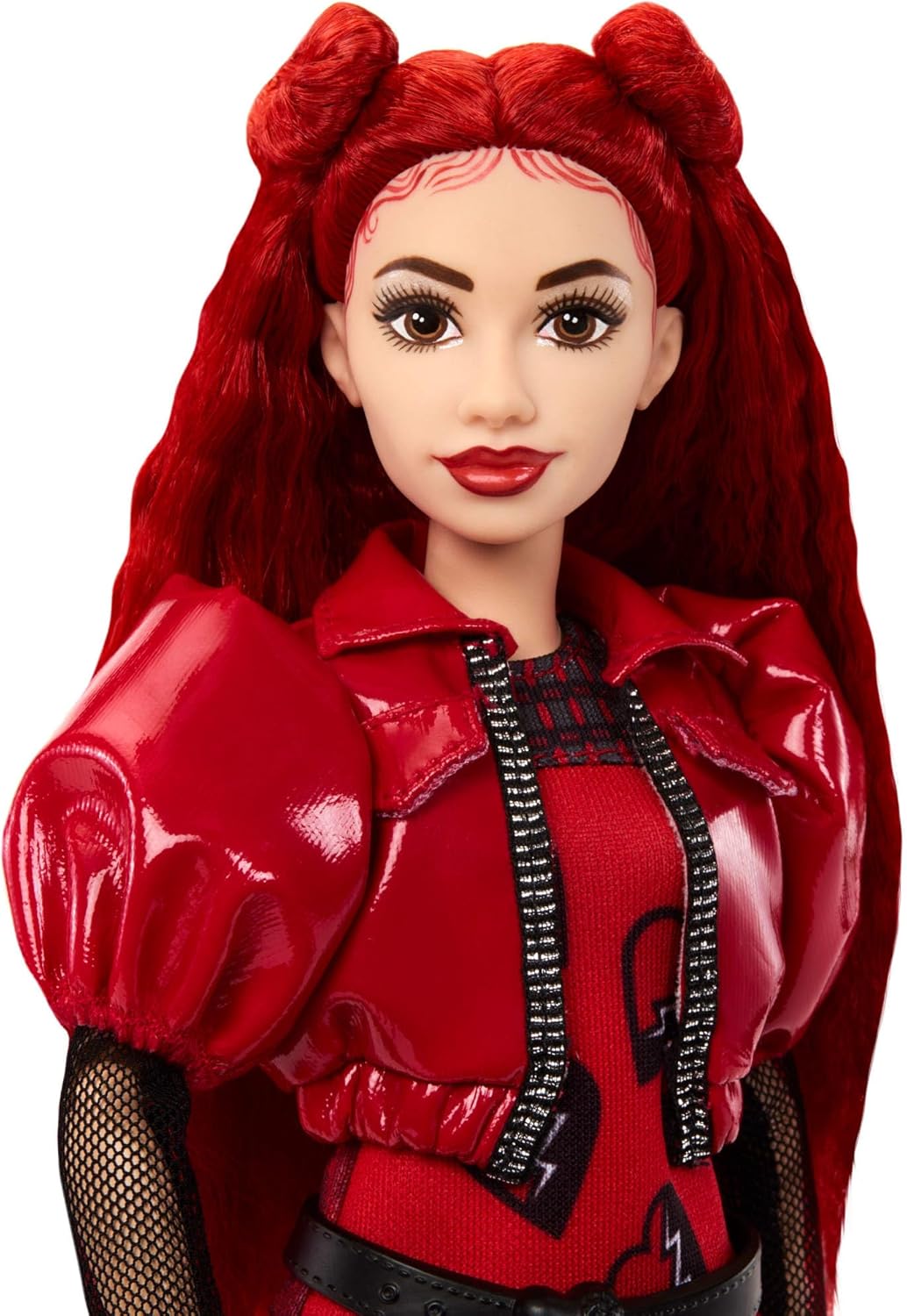 Disney Descendants: The Rise of Red Fashion Doll – Red, Daughter of Queen of Hearts, 11-Point Articulation, Ages 4+ 2