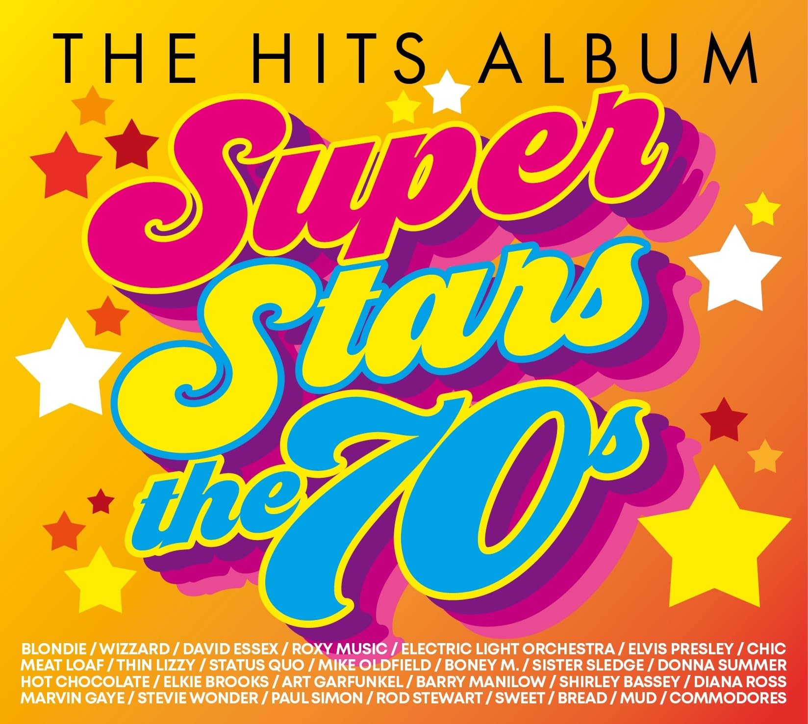 Various Artists - The Hits Album - Superstars: The '70s [3CD Box set]