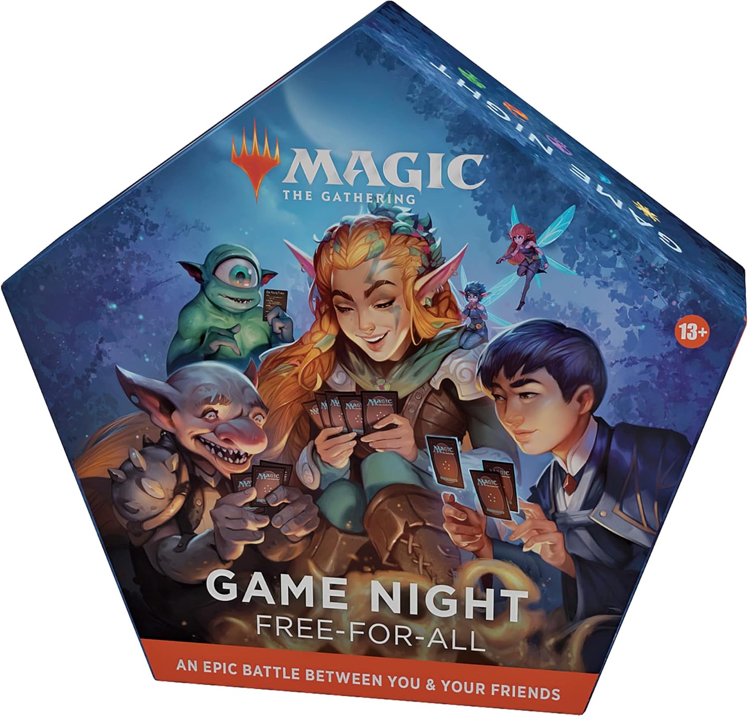 Magic: The Gathering Game Night: Free-for-All 2022 Fantasy Card Game for 2–5 Players 1