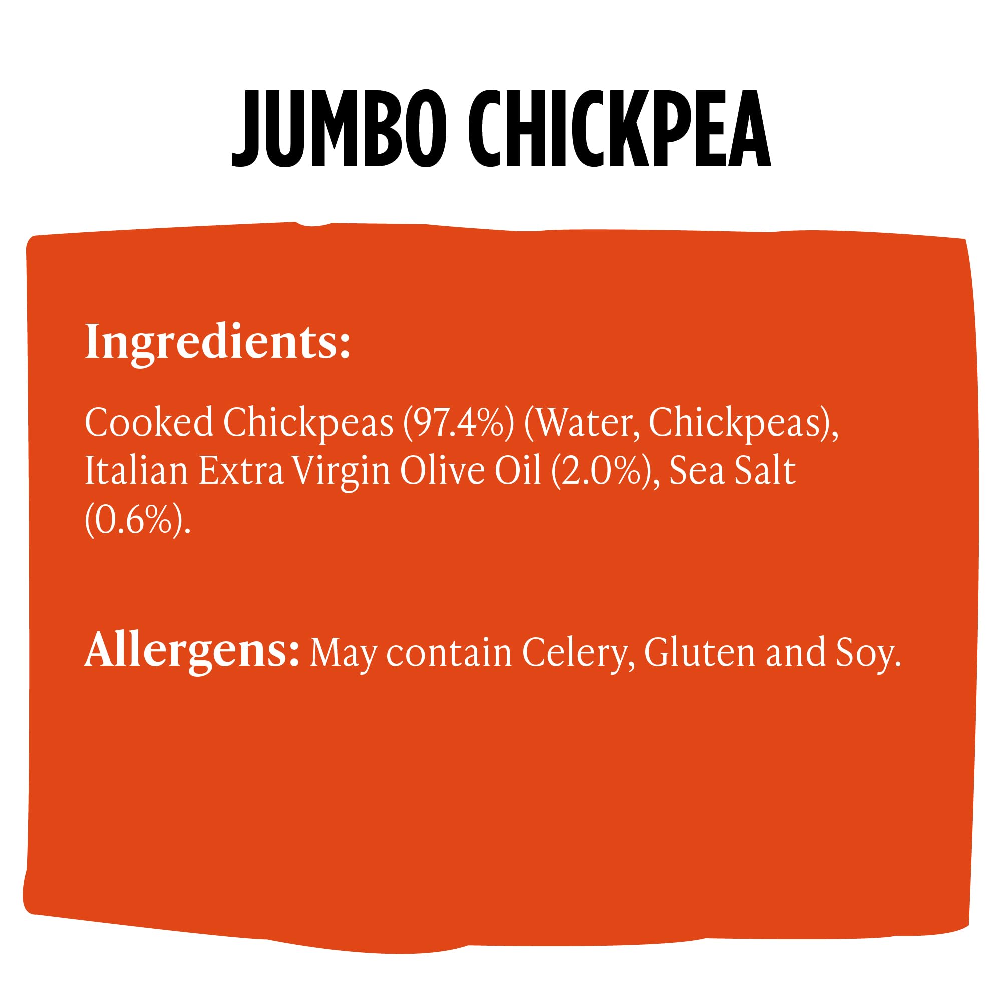 Merchant Gourmet Jumbo Chickpeas with Italian EVOO | 6 x 240g Pouches | Additive & Preservative Free 4
