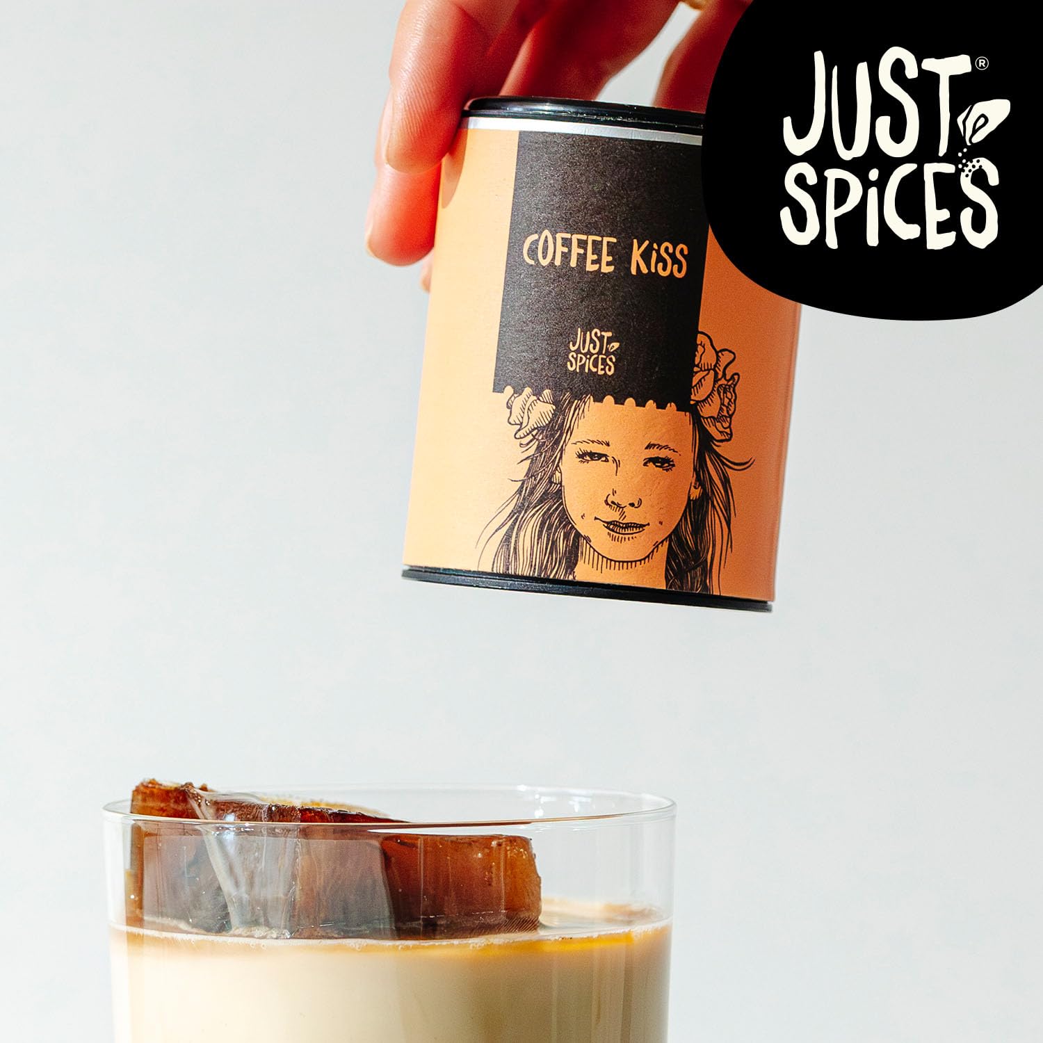 Just Spices Coffee Kiss - Cocoa & Almond Coffee Mix with Ceylon Cinnamon, 45g 9