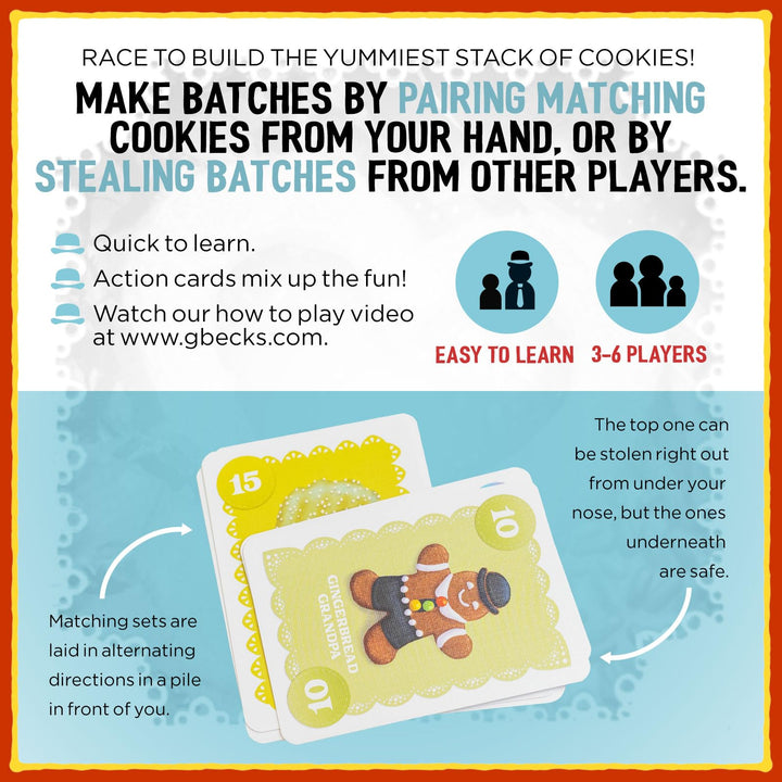 Grandpa Beck's Games Cover Your Cookies Card Game