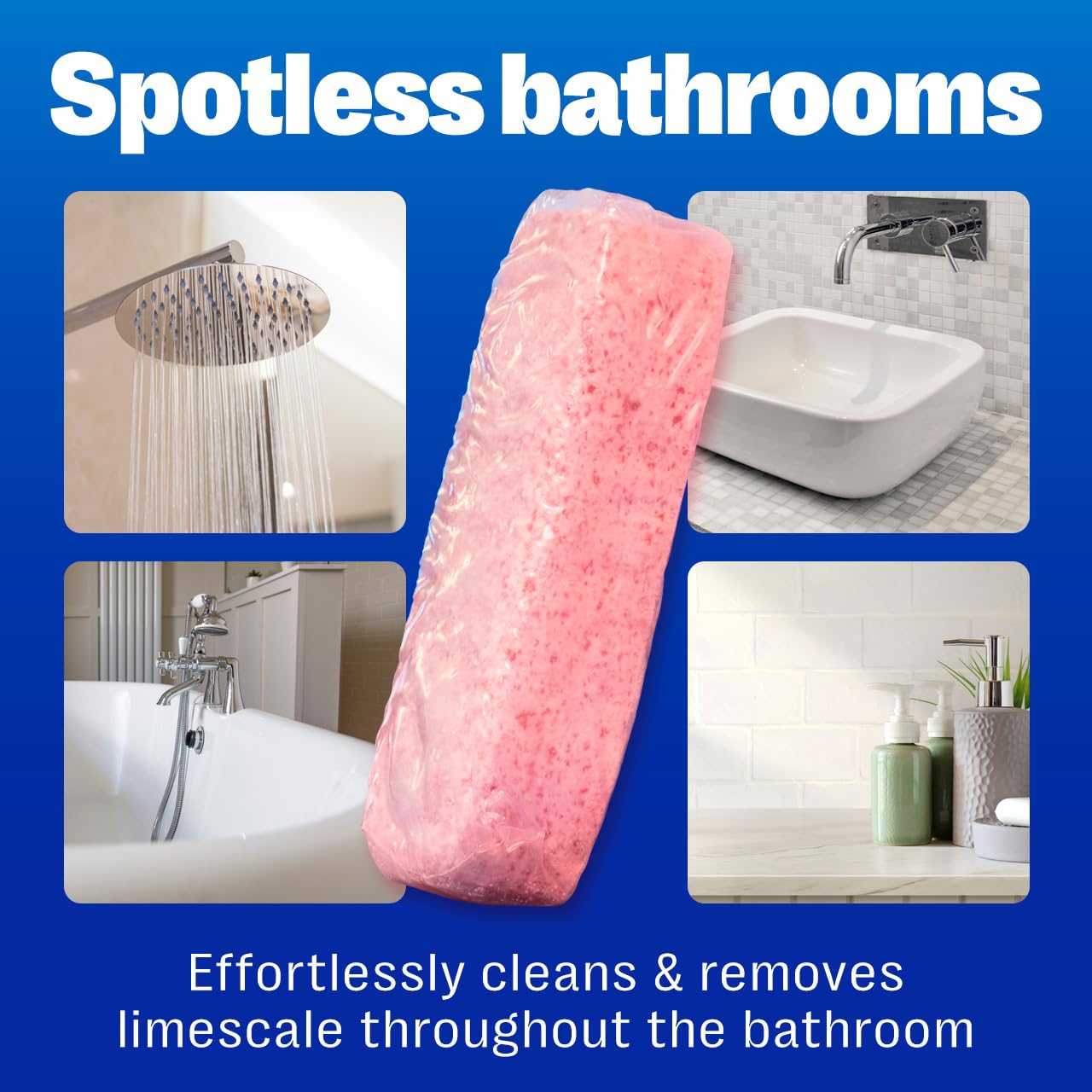 OceanSaver Eco Multi-Surface Bathroom Cleaner Refills - 6x 10ml Tablets | Pomegranate Scent 5