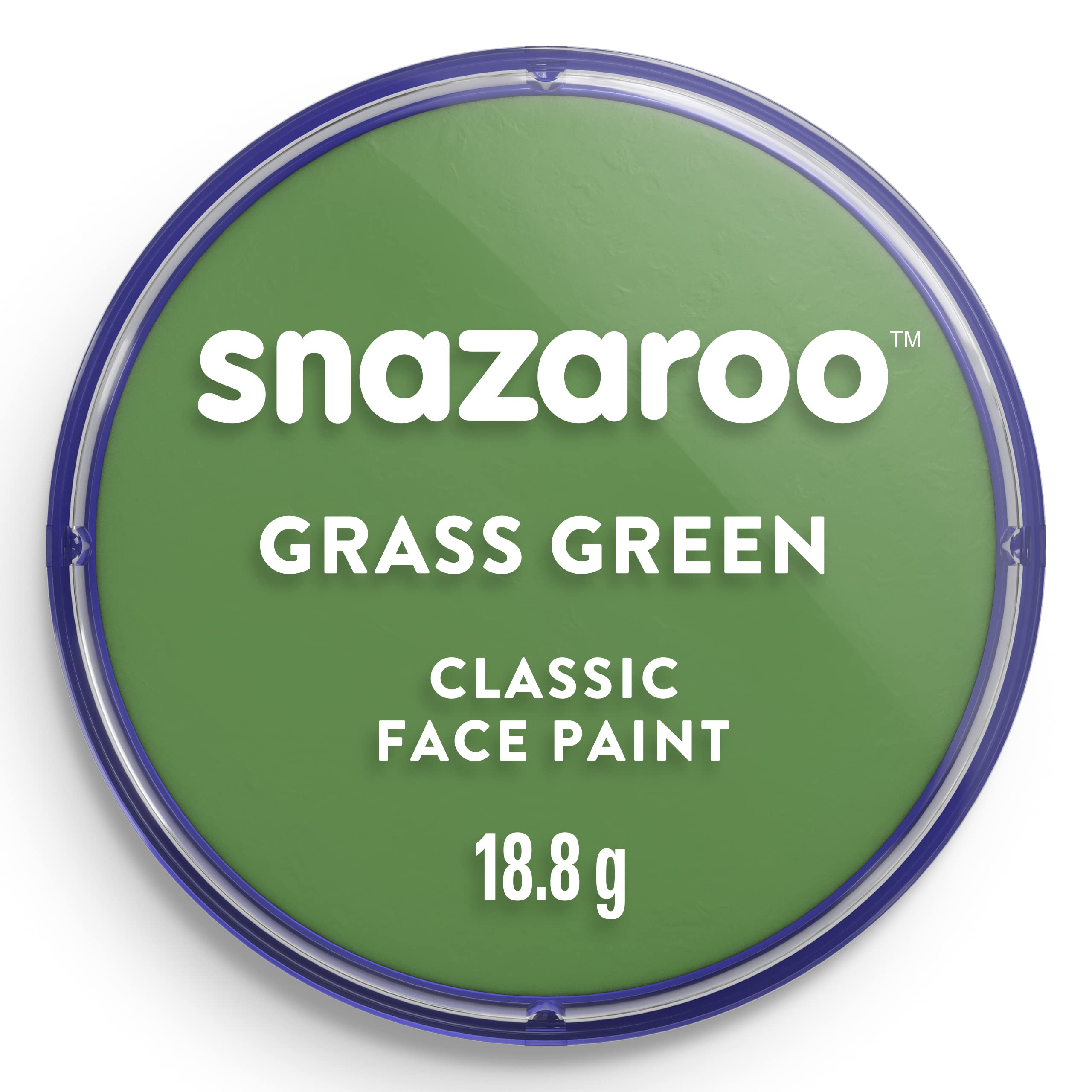 Snazaroo - Grass Green Classic Face Paint (18 ml) Pack of 5 10