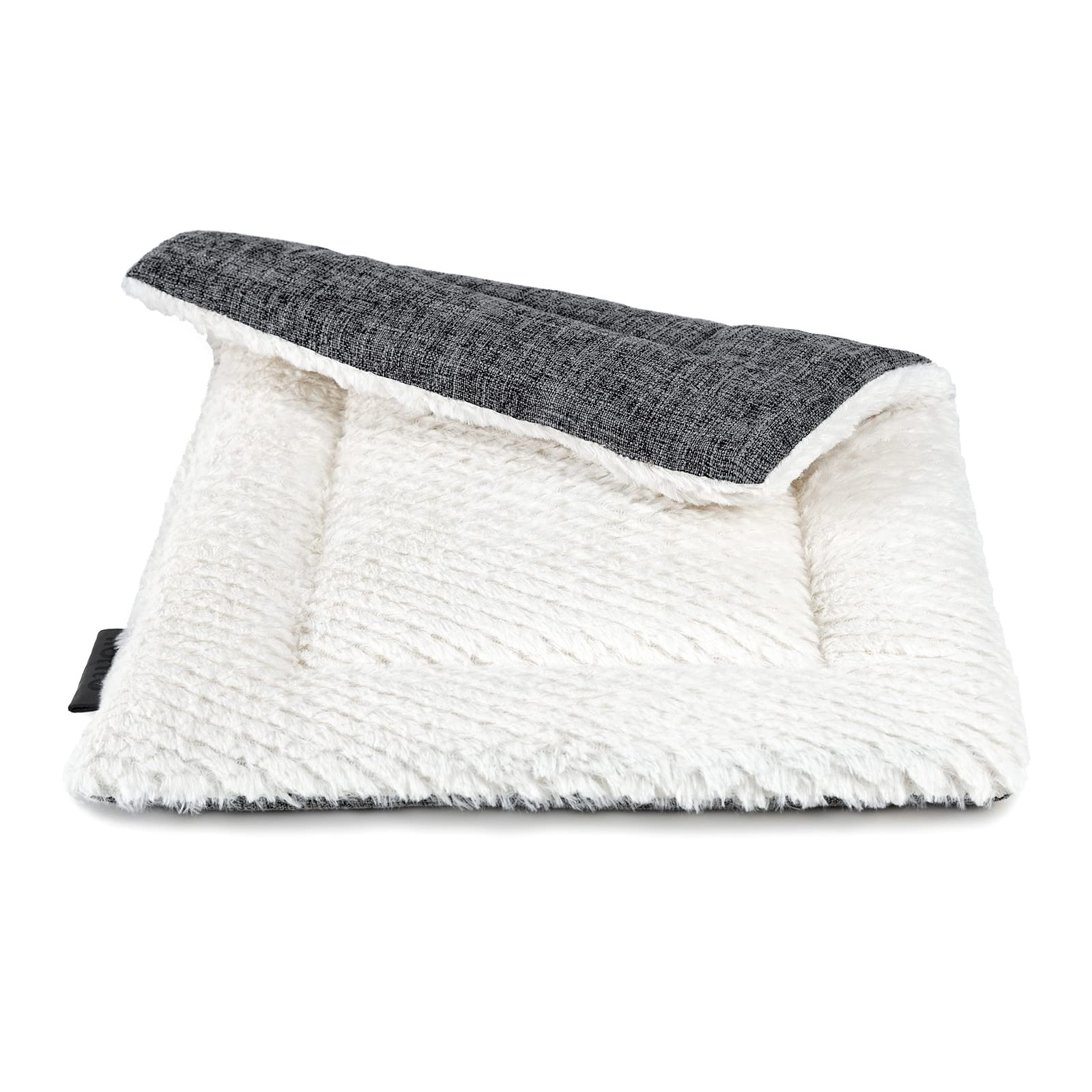 lionto Reversible Warming Pet Blanket for Dogs & Cats | 4 cm Thick Padding | Grey