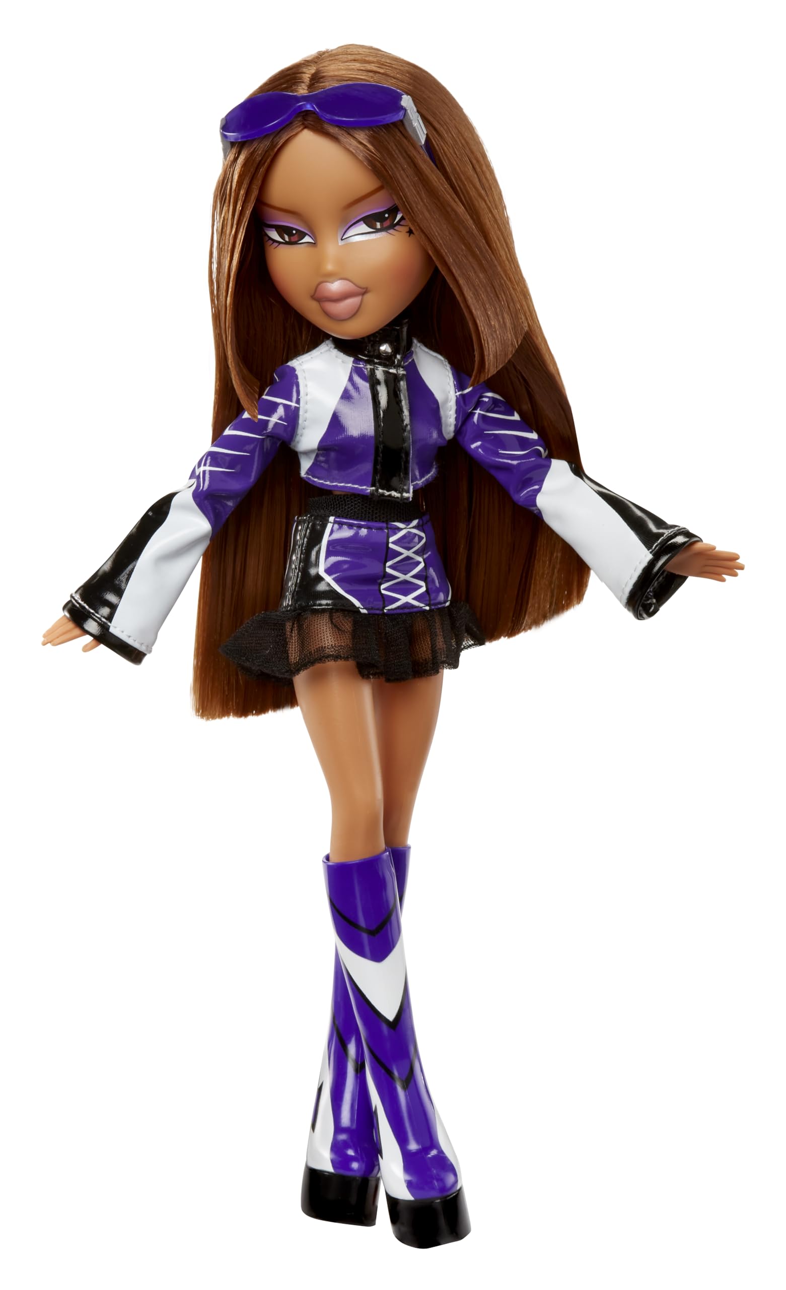 Bratz Scorchin' Yasmin Doll - Moto-Inspired Style | 11.5 inches | Ages 3+ 5