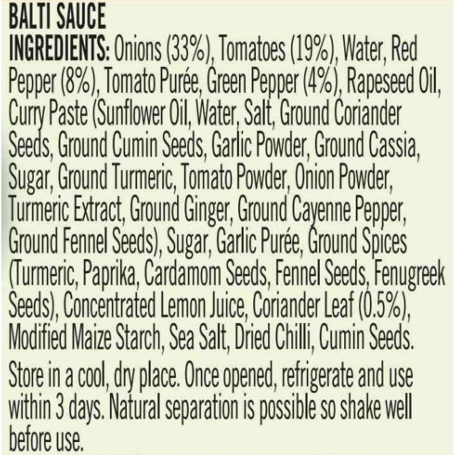 Loyd Grossman Indian Balti Curry Sauce - Medium Spice, Tomato & Pepper Blend, 350g 2