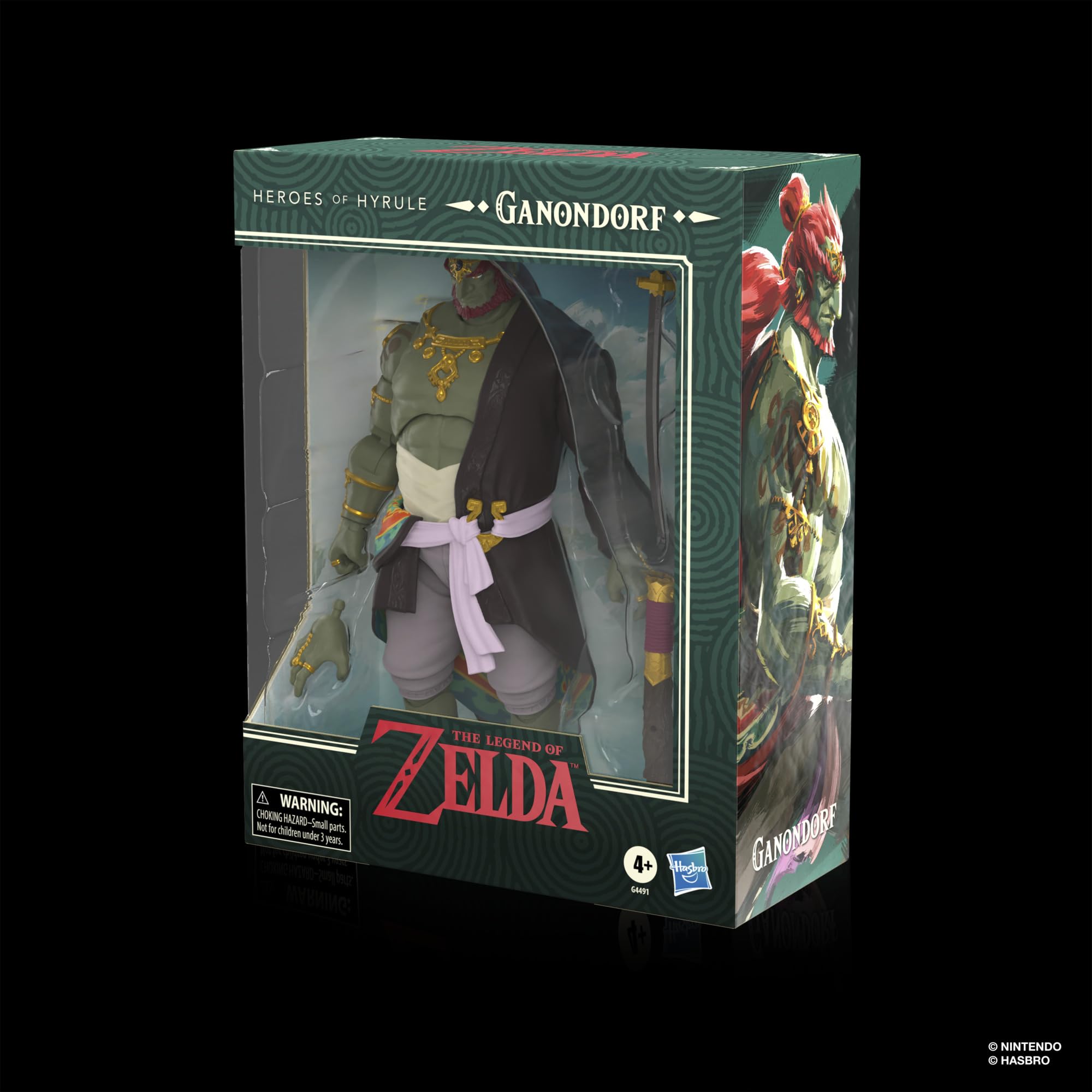 Hasbro The Legend of Zelda: Tears of the Kingdom Ganondorf Action Figure - 15 cm Scale, Ages 4+ 2