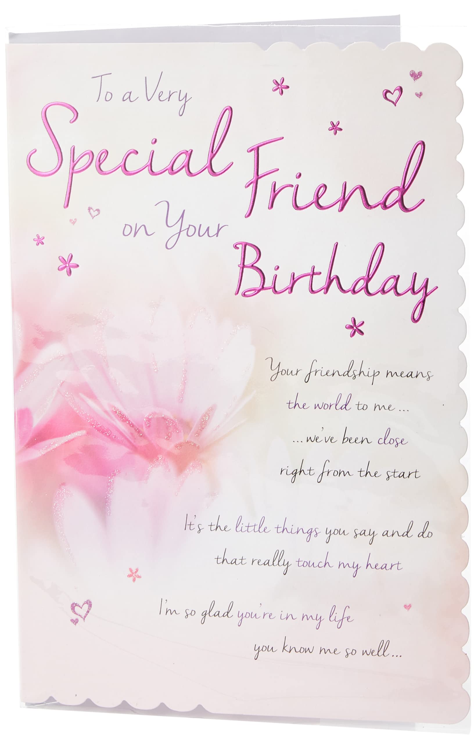 Piccadilly Greetings Regal Birthday Card for Friend | 9 x 6 Inches | Designed & Made in the UK 1