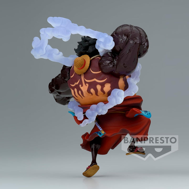 BANPRESTO King of Artist One Piece - Monkey D. Luffy Gear 4th Bounceman PVC Figure (BA-0001)