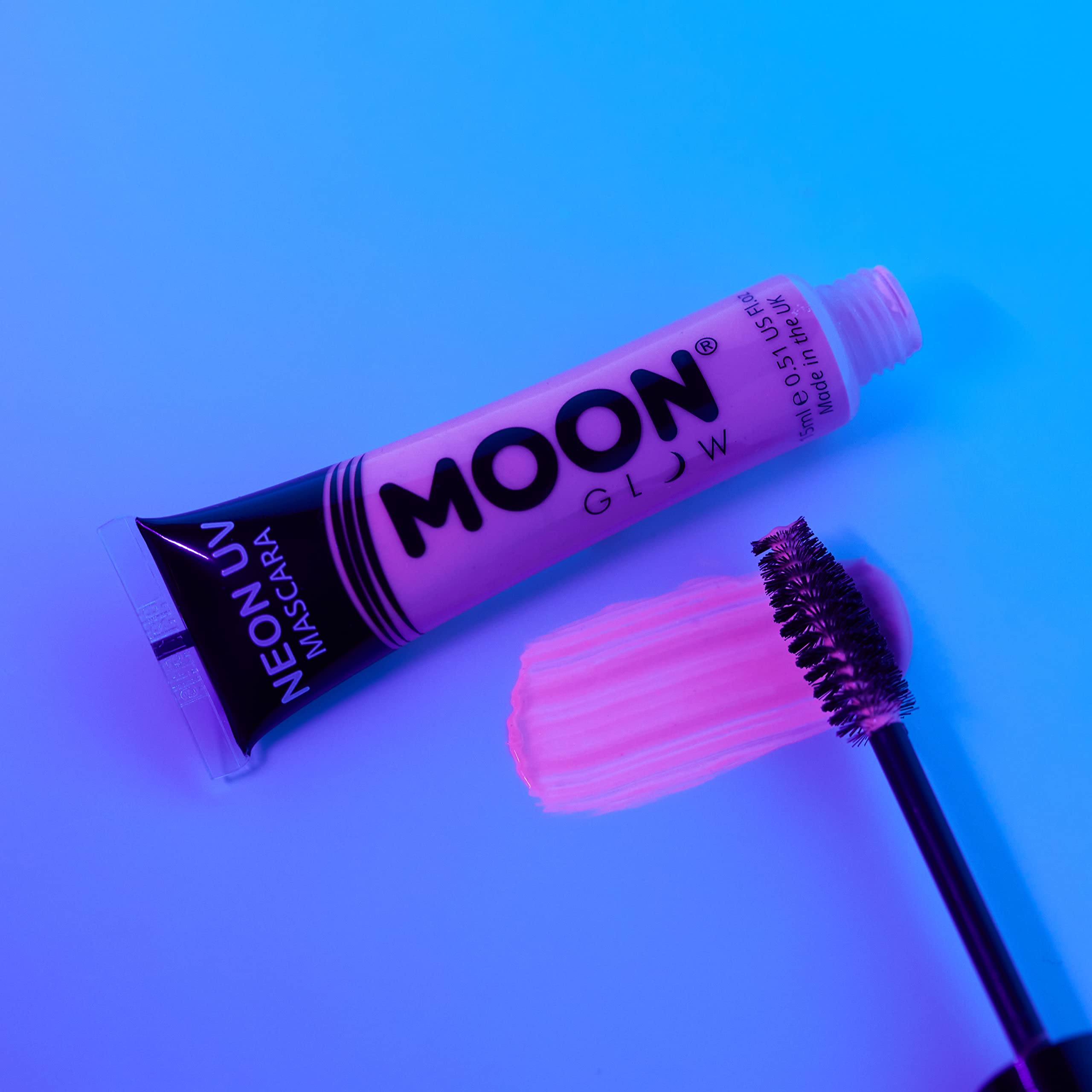 Moon Glow - Intense Neon UV Mascara (Purple, 22g) 8