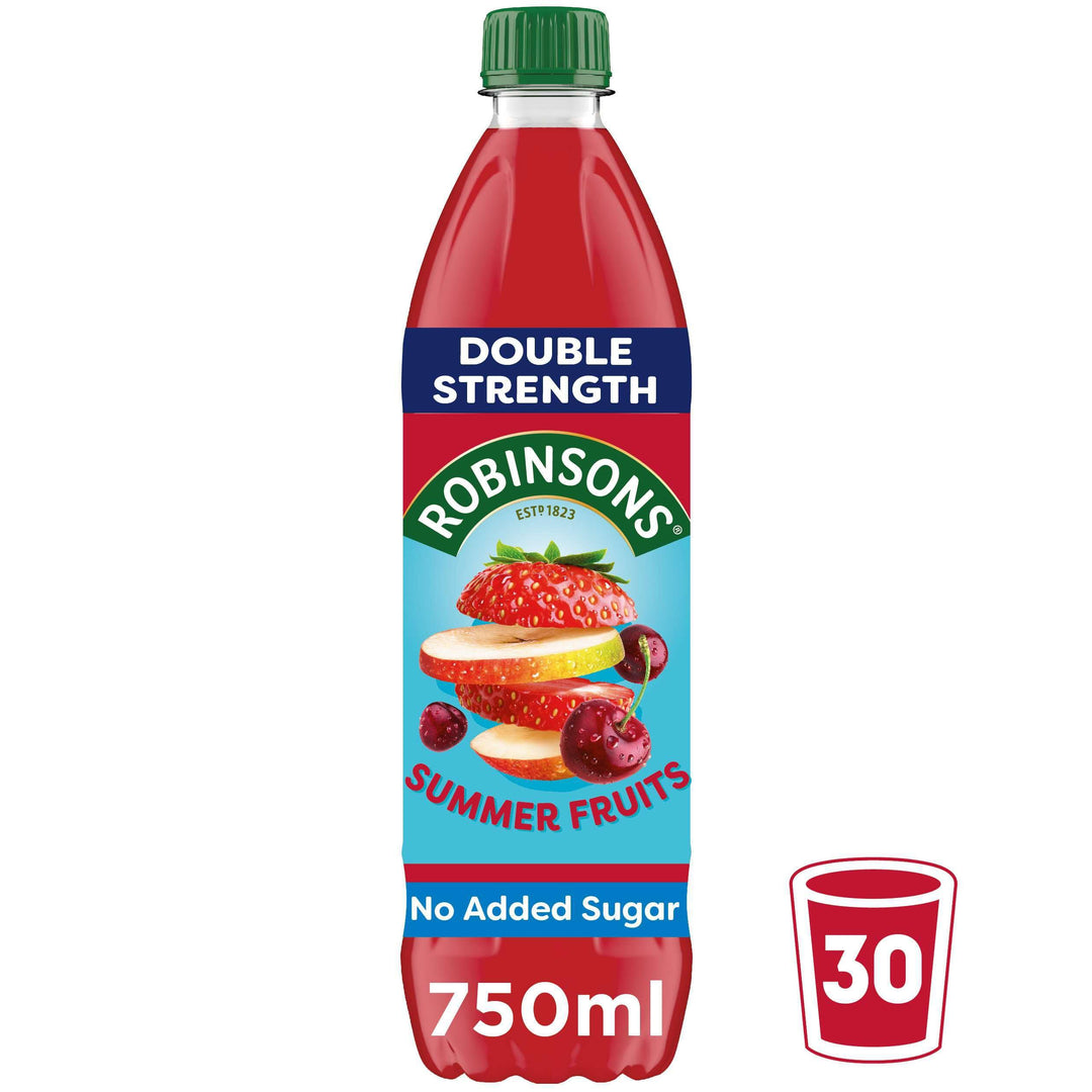 Robinsons Fruit Squash - Low Calorie - Double Strength - Summer Fruits 750ml
