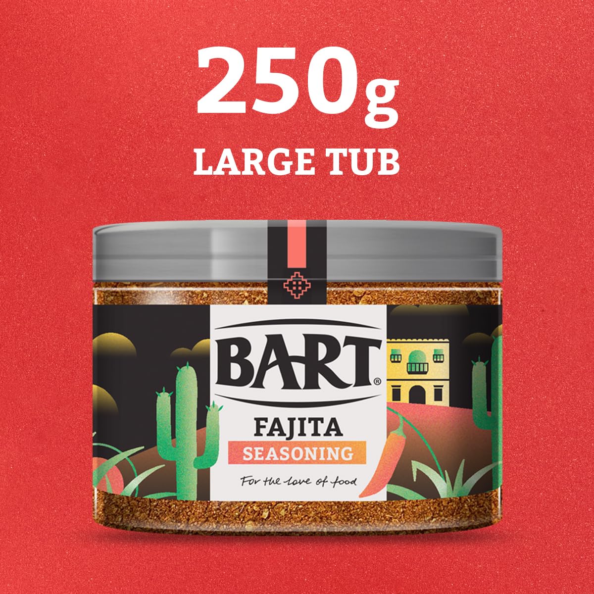 BART Fajita Spice Blend Powder - Hot & Spicy Latin American Flavour | 250g Large Pack 3