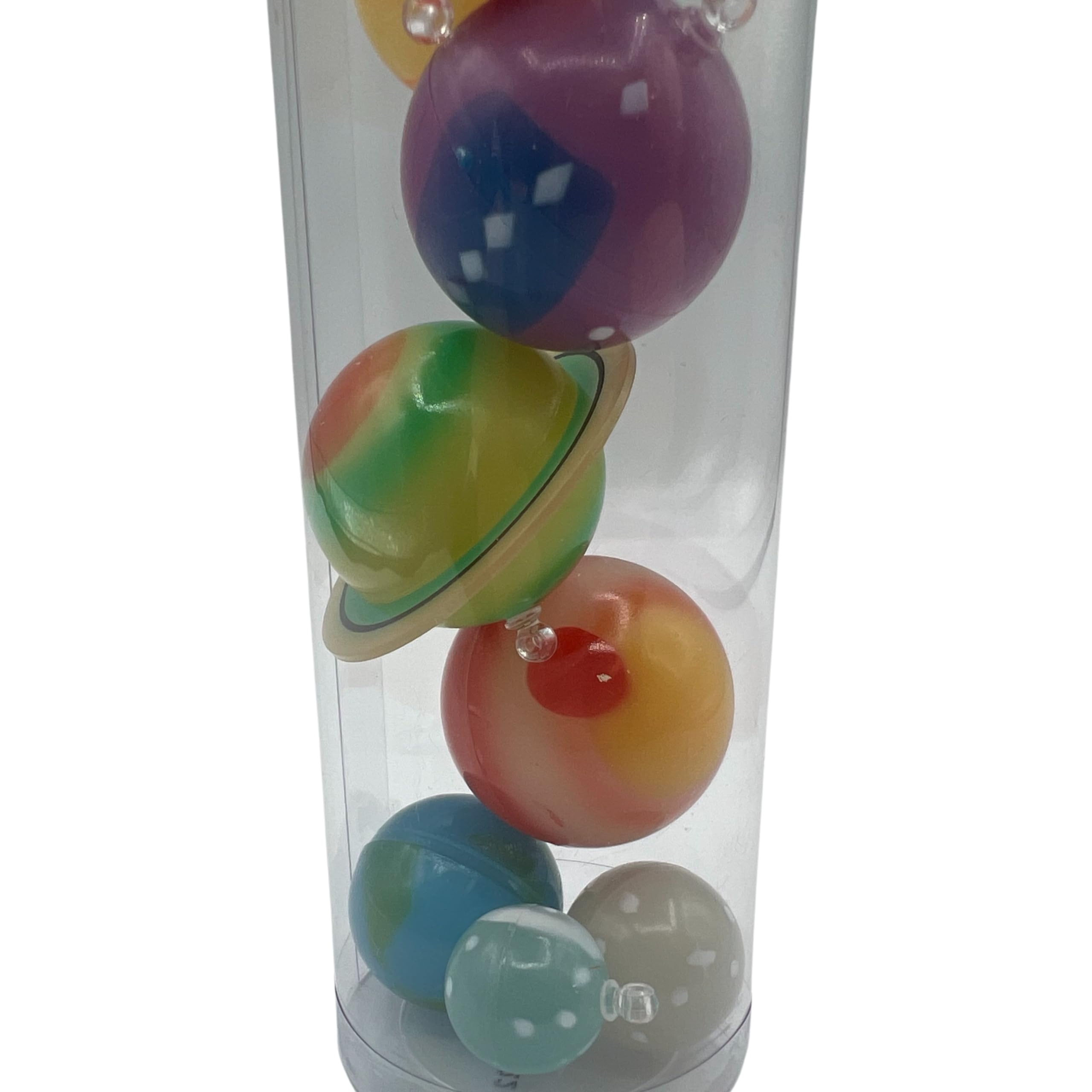 University Games 3-D Planets in a Tube Glow-in-the-Dark Science Kit | 9 Pieces | Ages 3+ 3