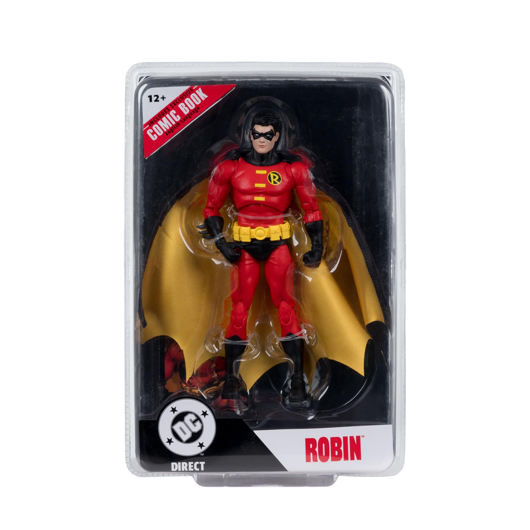 McFarlane DC Direct Page Punchers Robin (Teen Titans #41) 7in Action Figure - Includes Comic Book 5