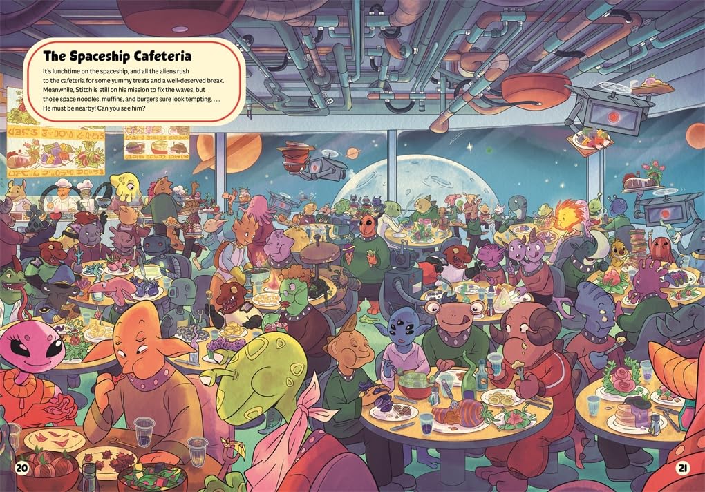 Studio Press Where's Stitch? LIMITED EASTER EDITION Hidden Picture Activity Book | Ages 4-8 3