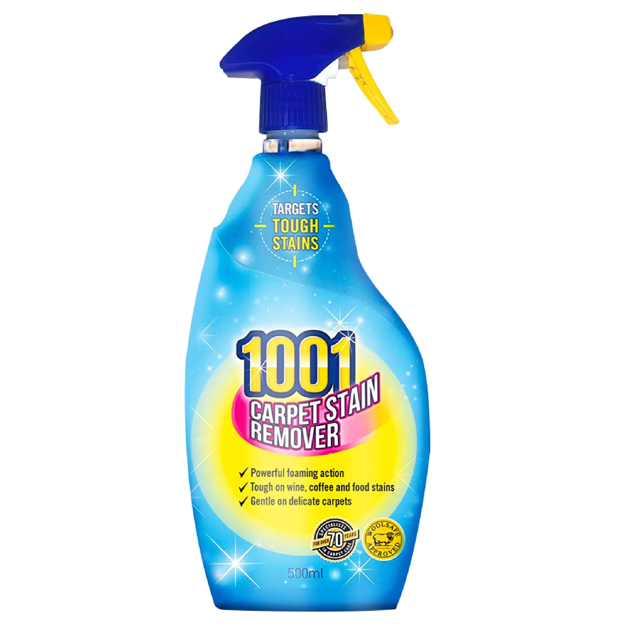 1001 Carpet Stain Remover Spray - Tough on Stains, Gentle on Carpets | 500ml 1