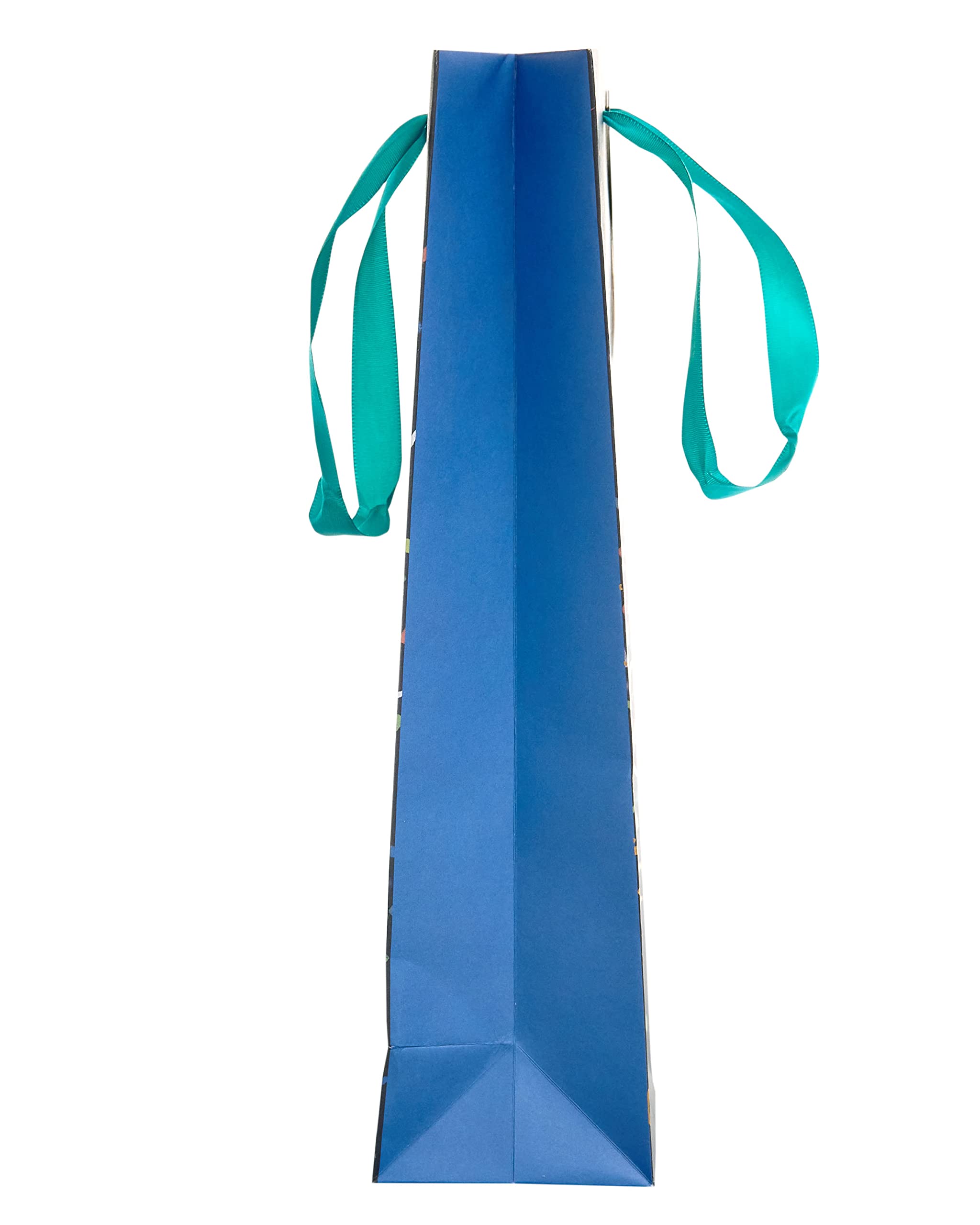 UK Greetings Bottle Bag - Party Popper Design | Ideal for Wine/Spirits | FSC Certified Paper 3