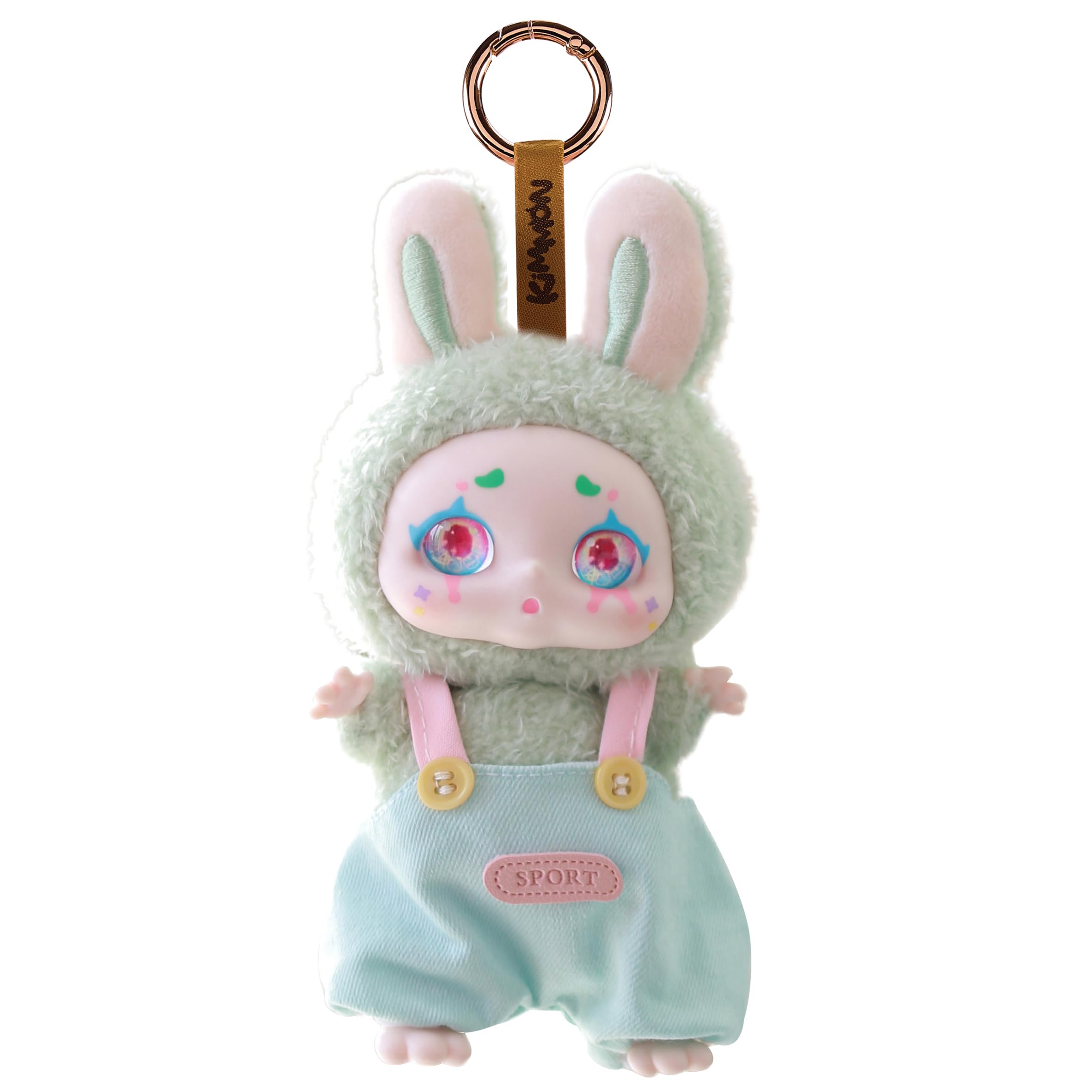 Kimmon Mimon Chibi Anime Poseable Plush Doll - Mystery Blind Box Collectible with Keychain 14