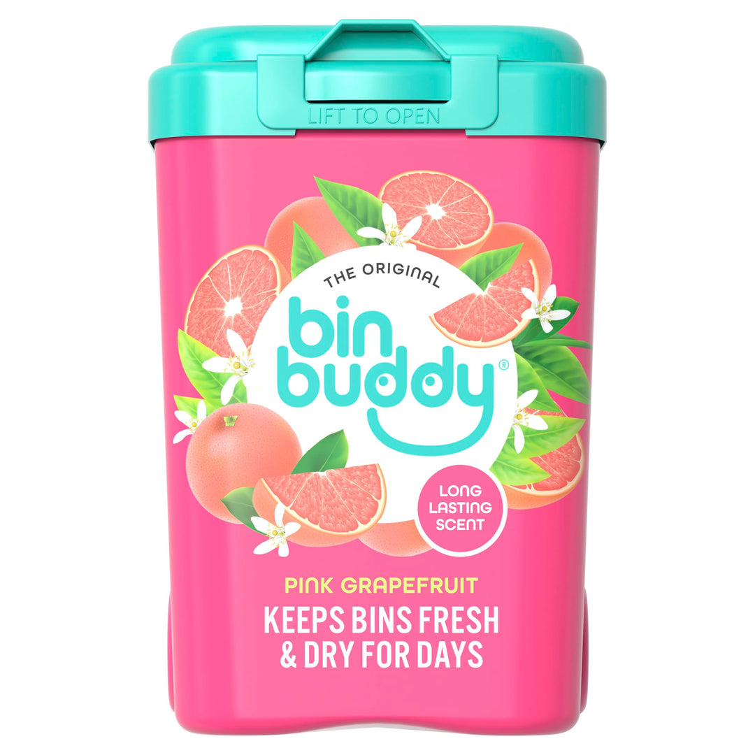 Bin Buddy Fresh Pink Grapefruit 450g Bin Deodoriser Powder