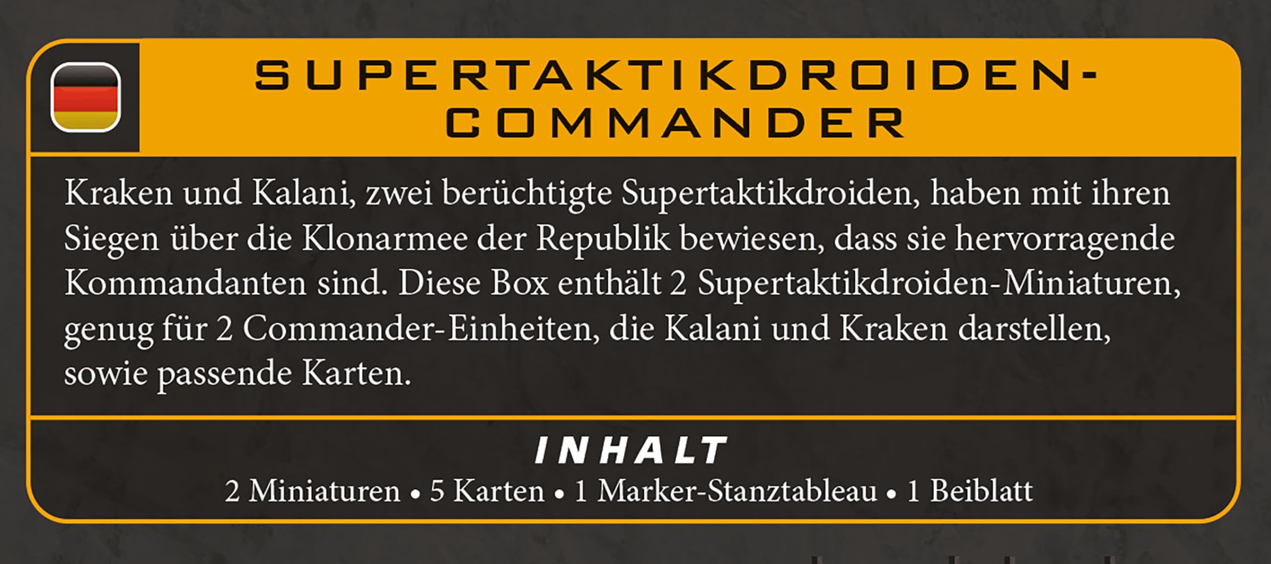 Asmodee Star Wars Legion - Super Tactical Droids Expansion | Refreshed Edition | 2 Players