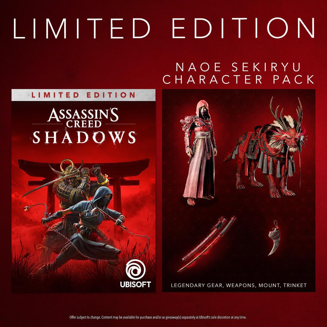 Assassin's Creed Shadows Limited Edition - PS5 Exclusive