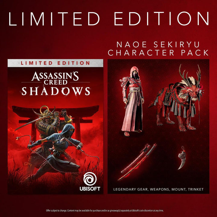 Assassin's Creed Shadows Limited Edition - PS5 Exclusive
