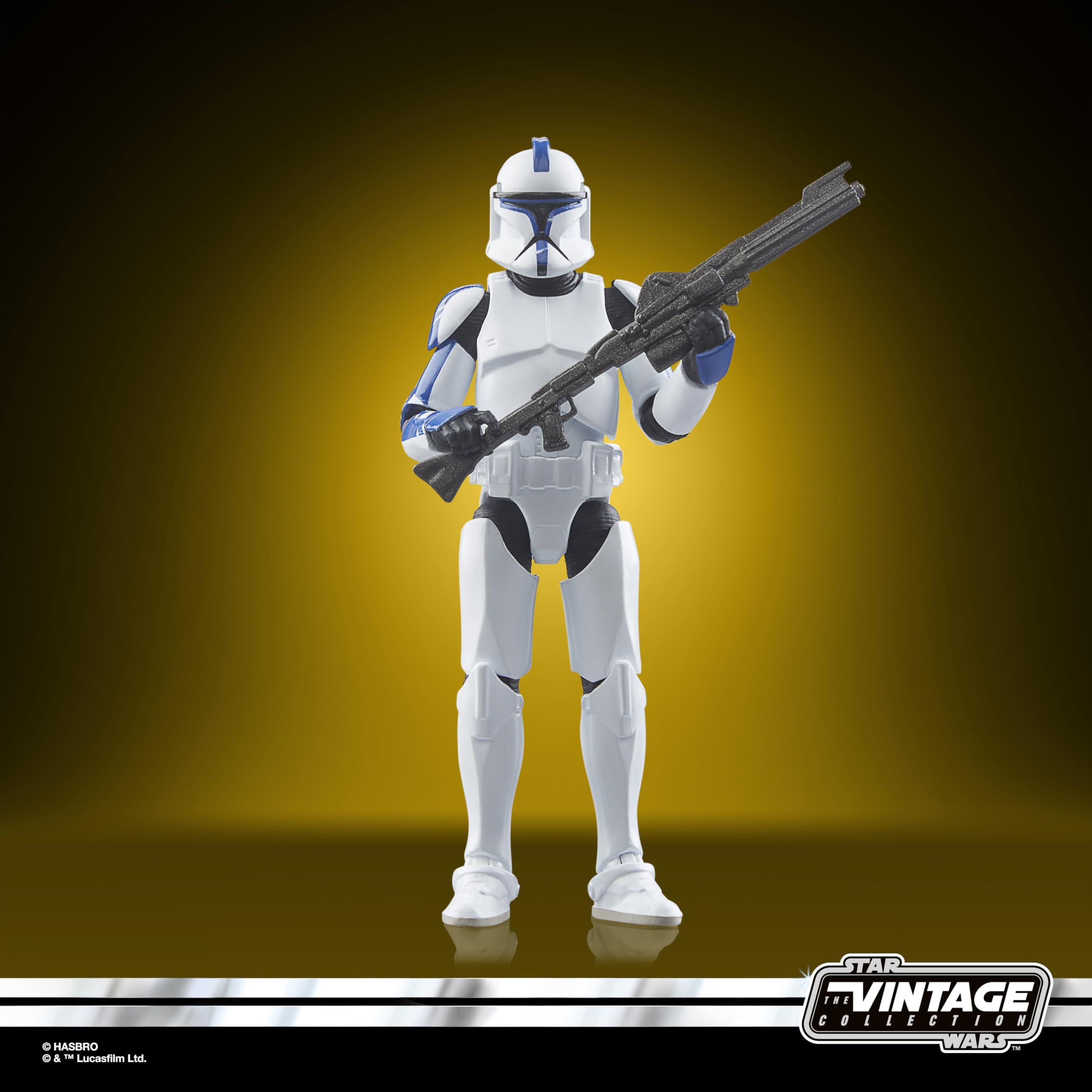 Star Wars The Vintage Collection Clone Trooper Lieutenant (Teth) 3.75-inch Action Figure - Ages 4+ 4