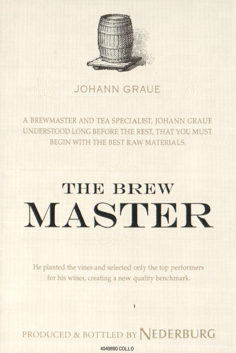 Nederburg Heritage Heroes The Brew Master 2019 750ml
