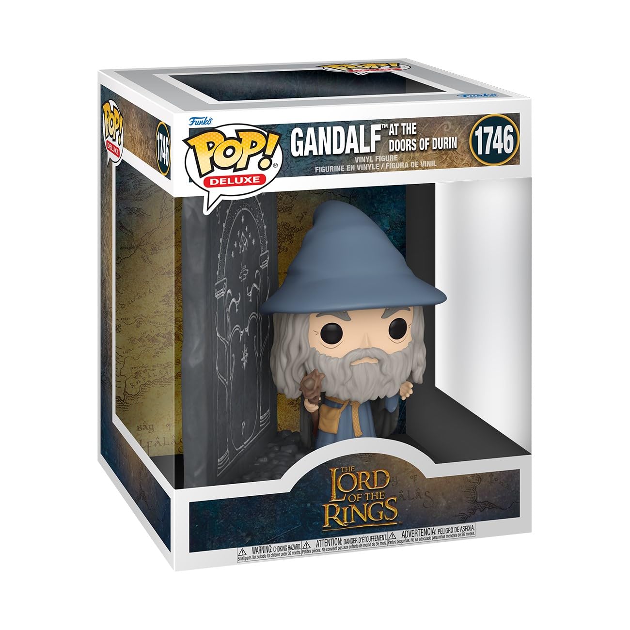 Funko Pop! Deluxe: Lord of the Rings S8 - Gandalf Vinyl Figure 1