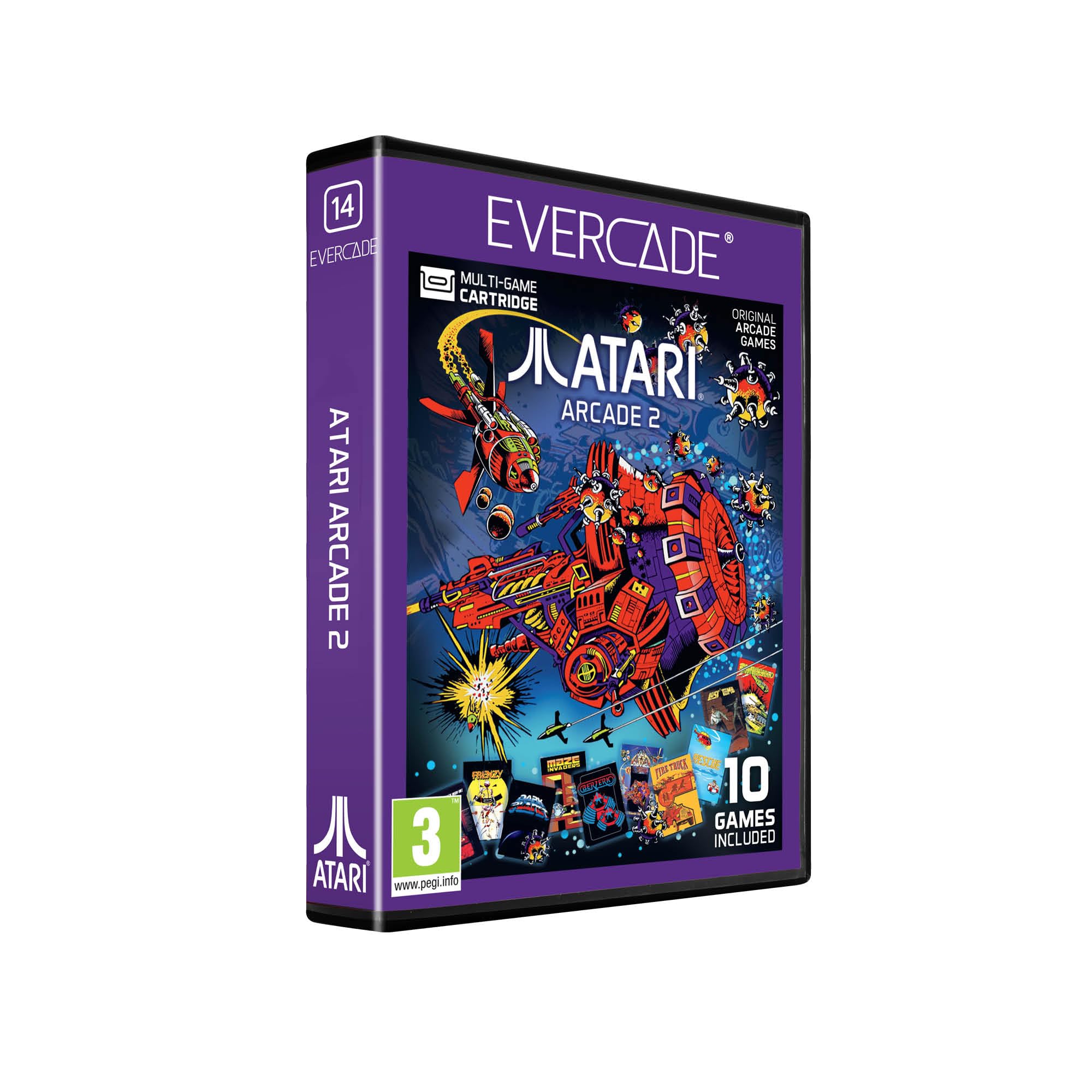 Atari Arcade 2 - Evercade Cartridge Collection 1