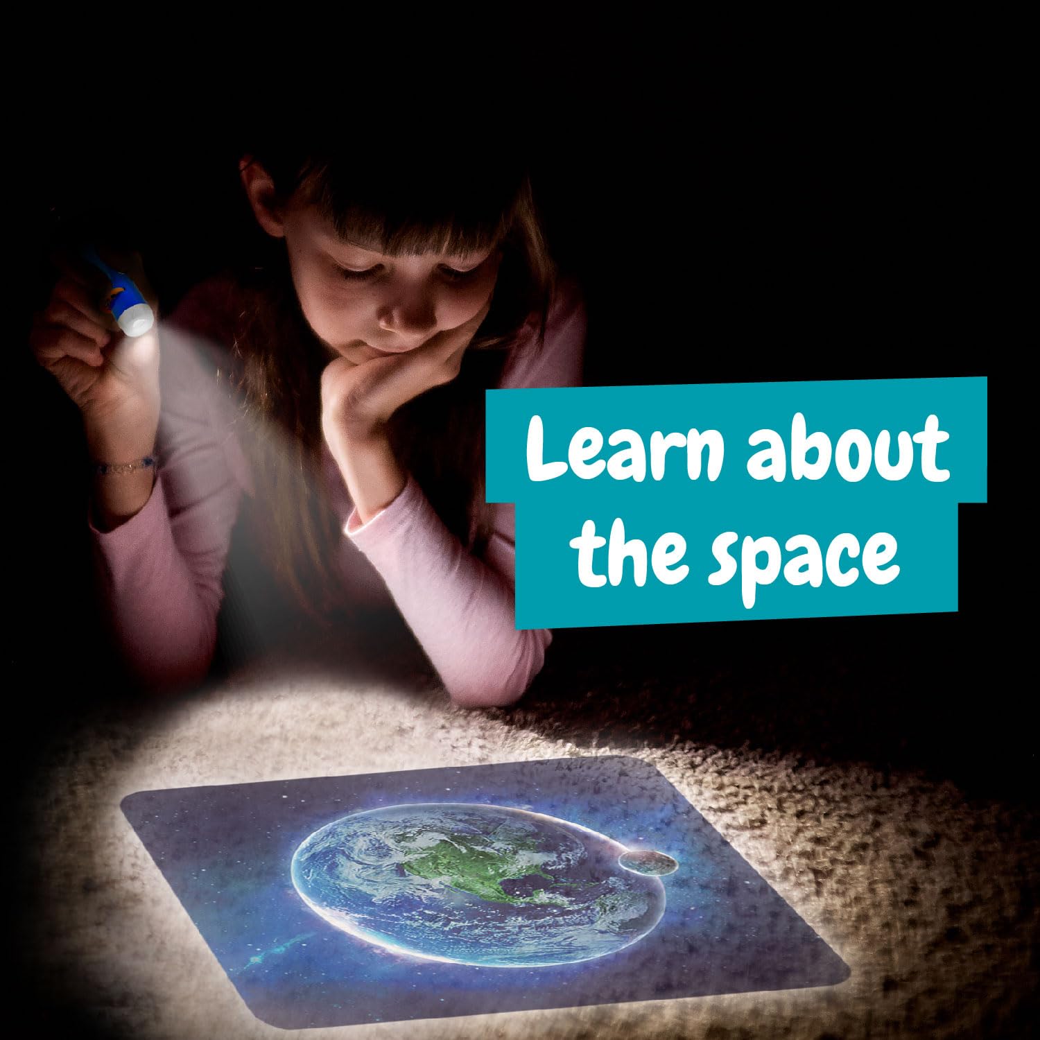 Science4you Space Torch and Projector - Solar System Adventure for Kids 4+ 4