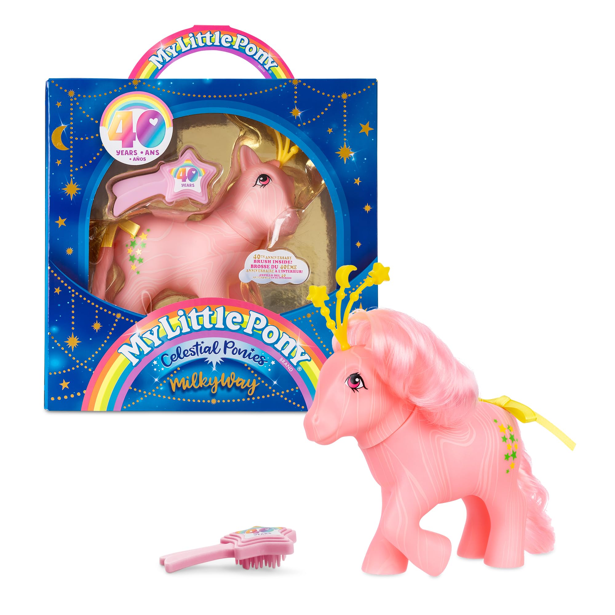 My Little Pony Celestial Pony Milky Way Retro Horse Toy, Model 35344 1