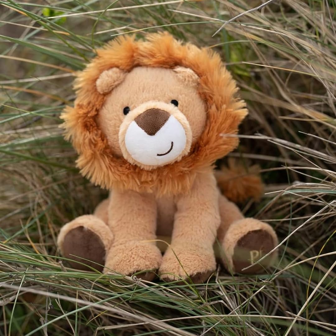 Petface Planet Luis The Lion Plush Dog Toy - Eco-Friendly, Built-in Squeaker | 110g 5