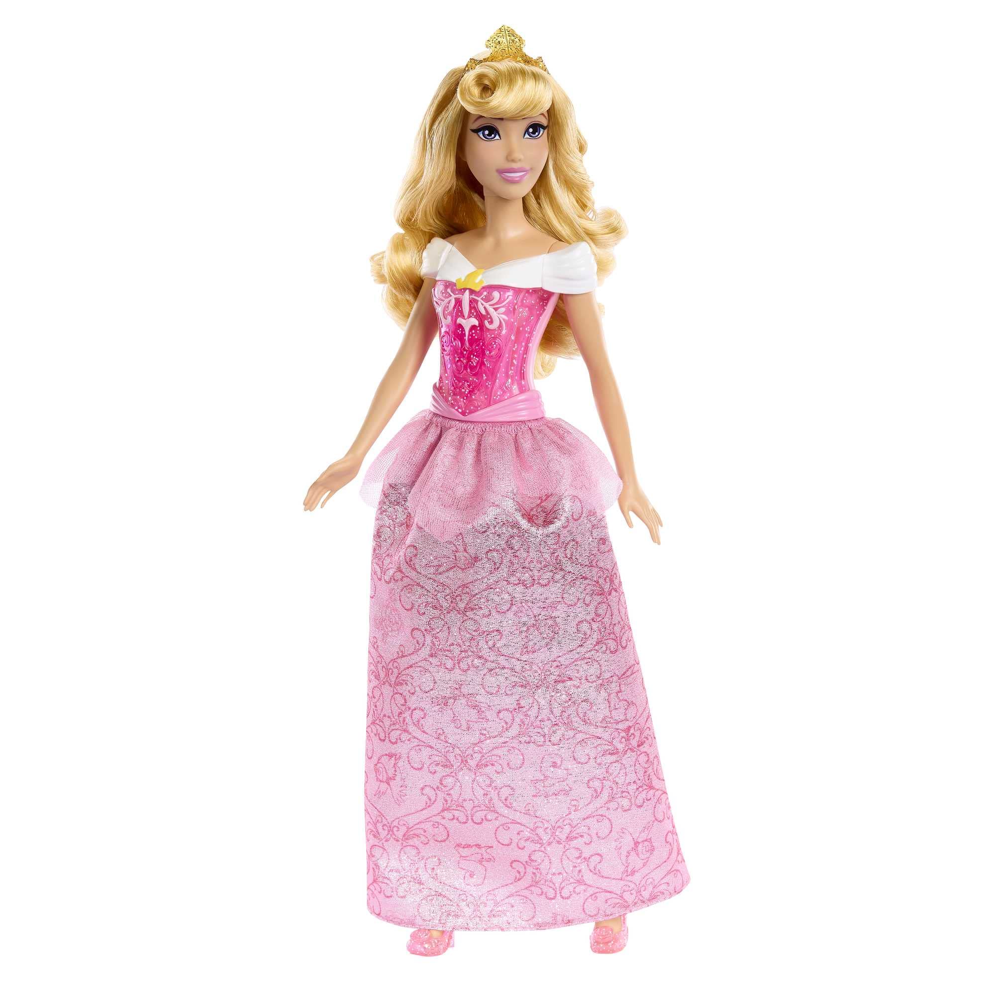 Mattel Disney Princess Aurora Sleeping Beauty Posable Fashion Doll, 28 cm 4