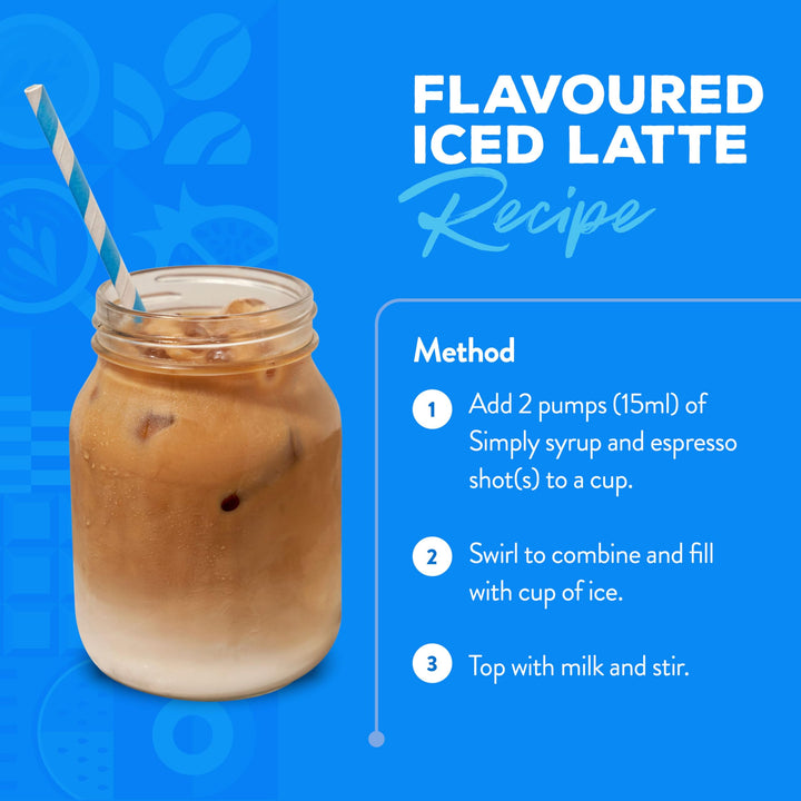 Simply - Sugar Free Gingerbread Syrup, Low Calorie Vegan & Nut Free Flavoured Syrup for Coffee, Cocktails & Baking (1 Litre)