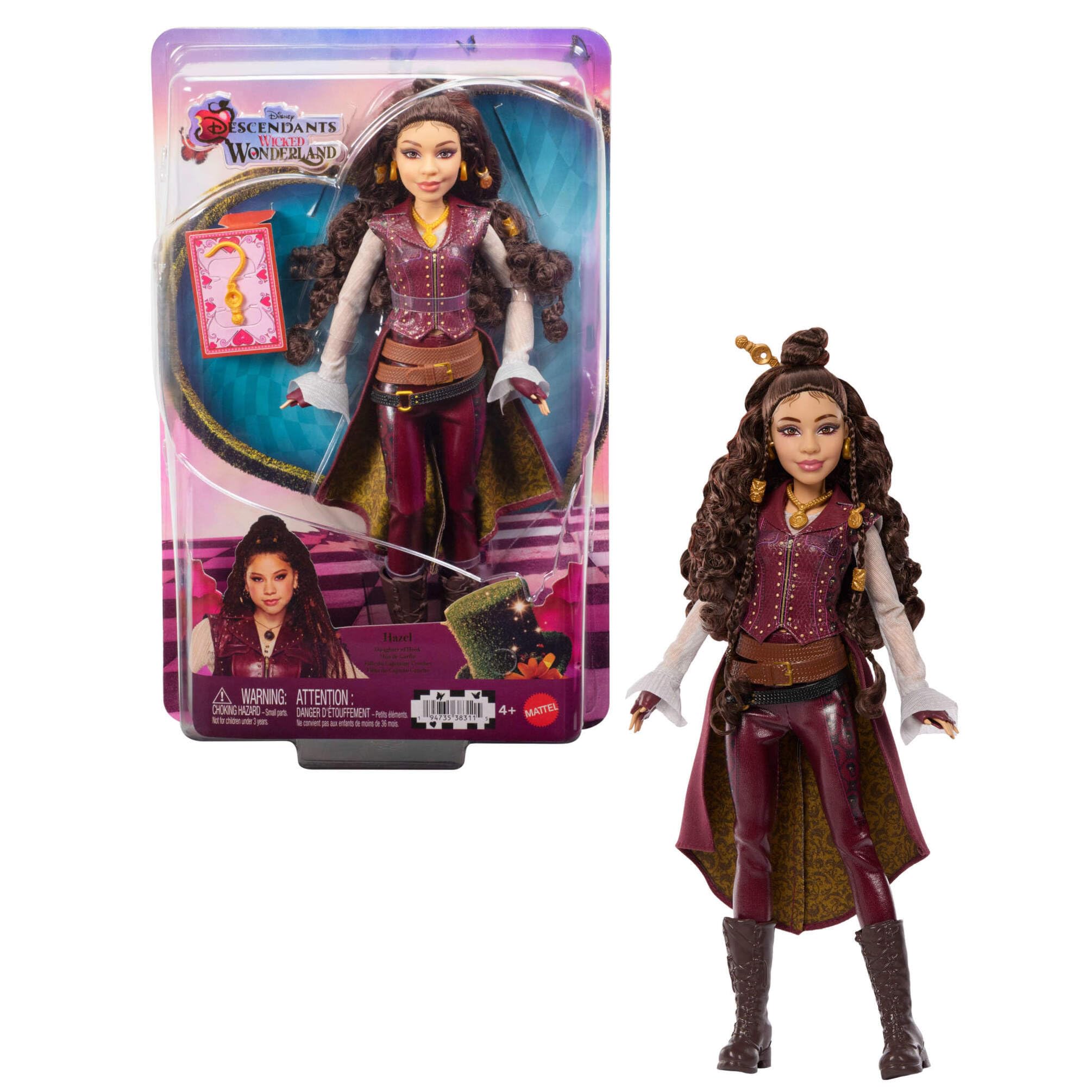 Mattel Disney Descendants Hazel Hook Fashion Doll - Ages 4-14 1
