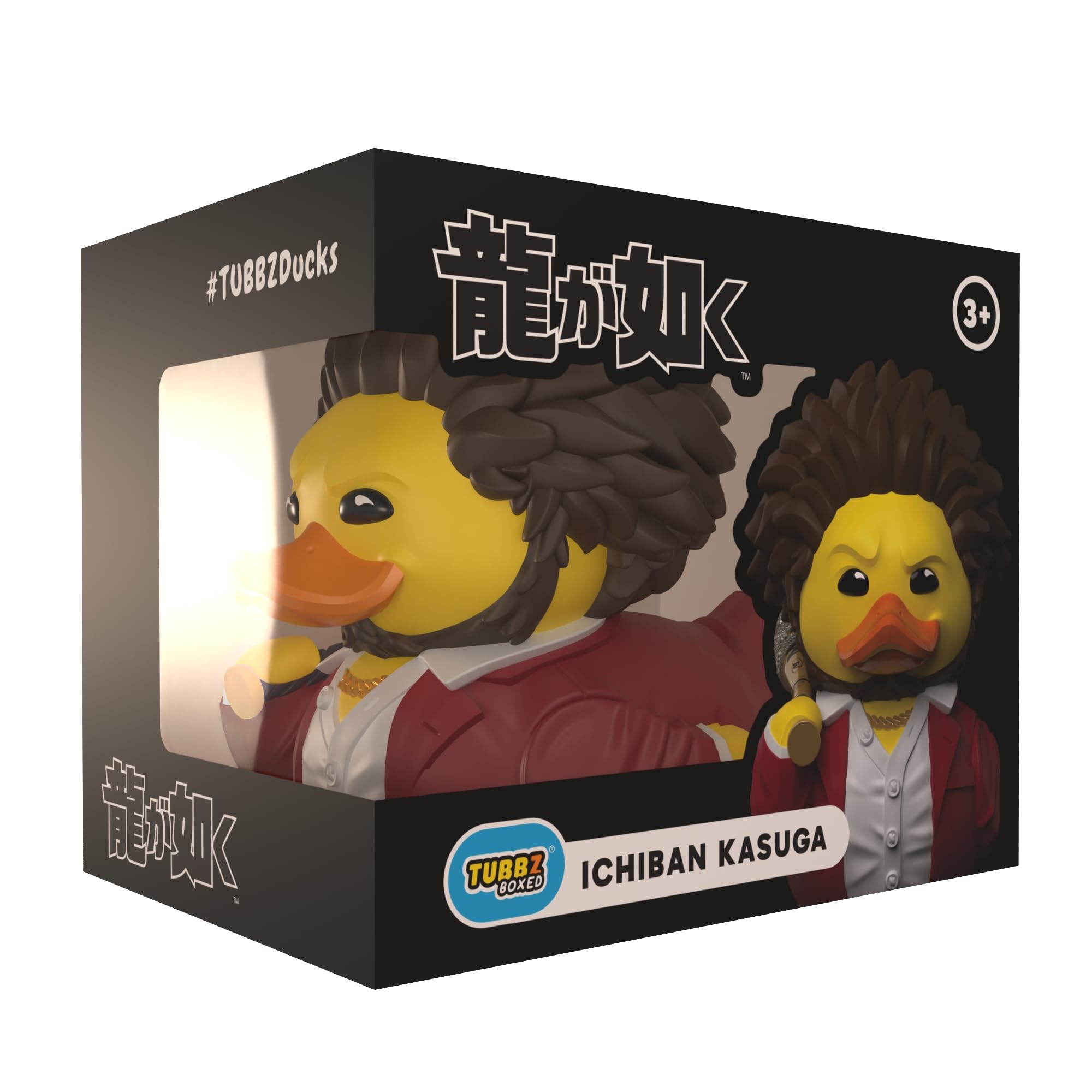 TUBBZ Ichiban Kasuga Cosplaying Rubber Duck Collectible Figure (Boxed Edition) 1