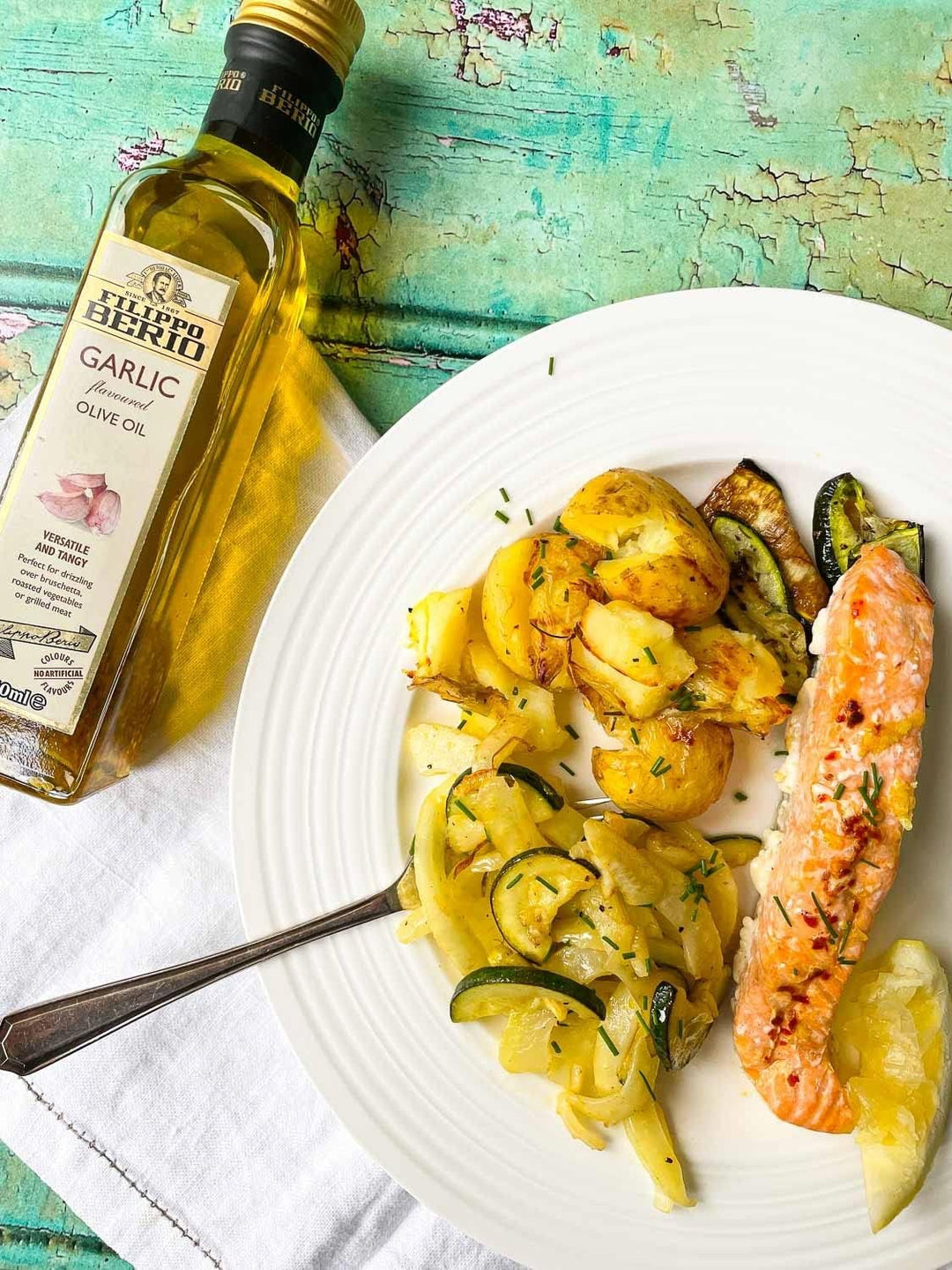 Filippo Berio Garlic Flavoured Olive Oil 250 ml