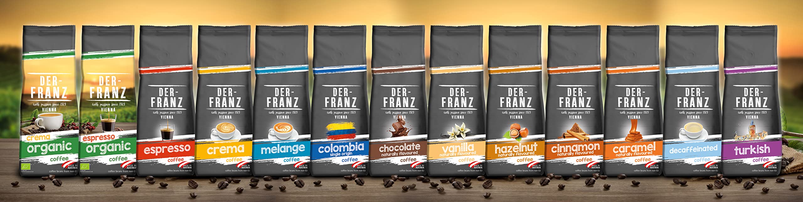Der-Franz Coffee Flavoured with Natural Caramel, Ground, 2 x 500 g 4
