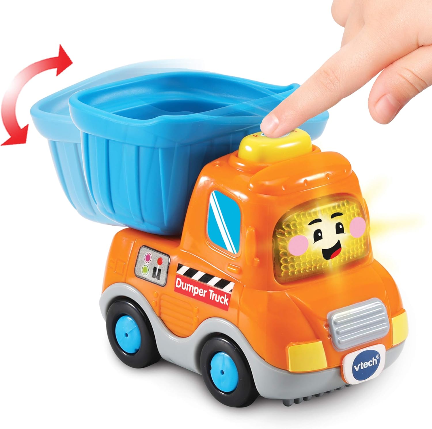 VTech Toot-Toot Drivers Dumper Truck - Interactive Musical Vehicle Toy for Toddlers 2