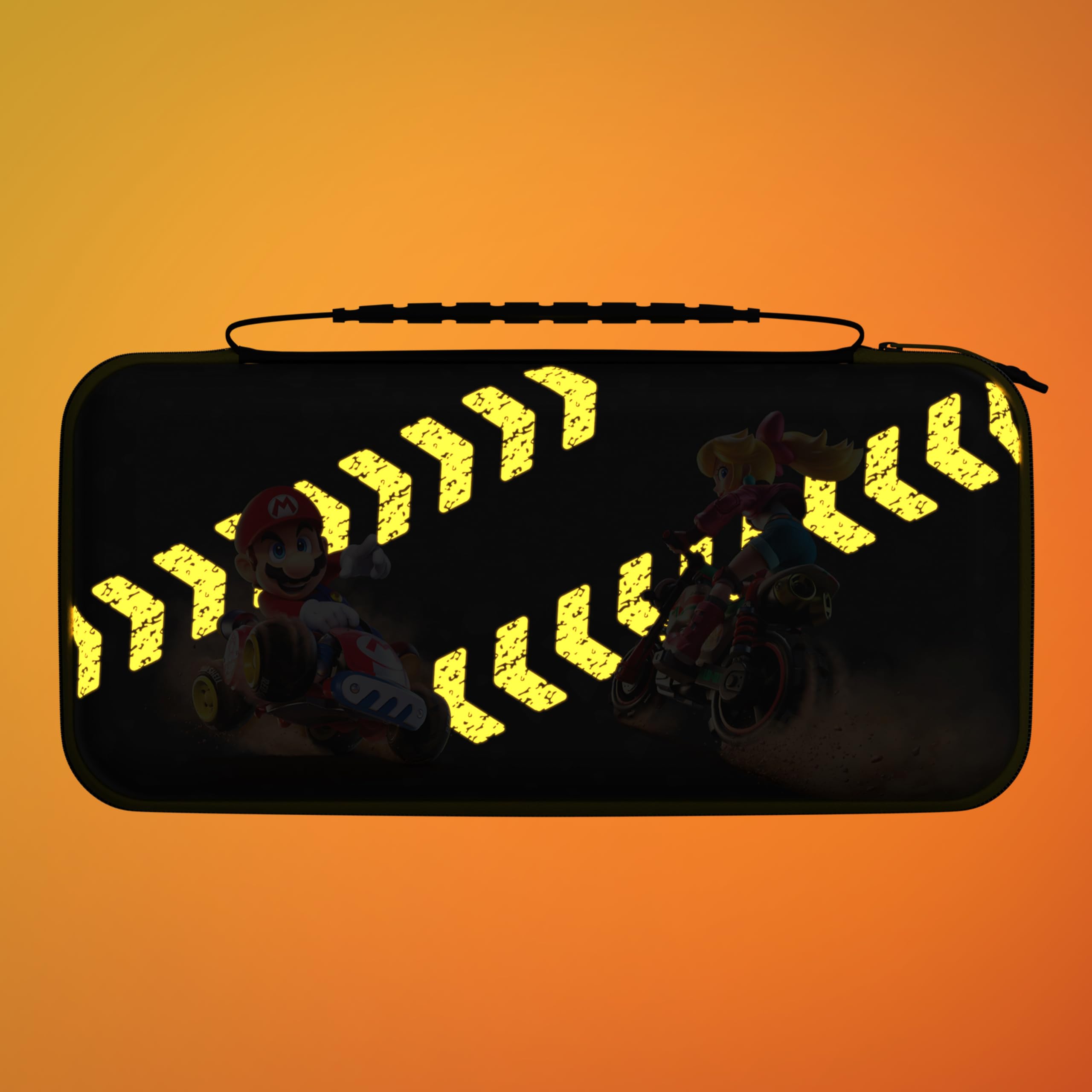 Turtle Beach PlayTrek Mario Kart World Travel Case for Nintendo Switch | Glow-in-the-Dark Artwork 5