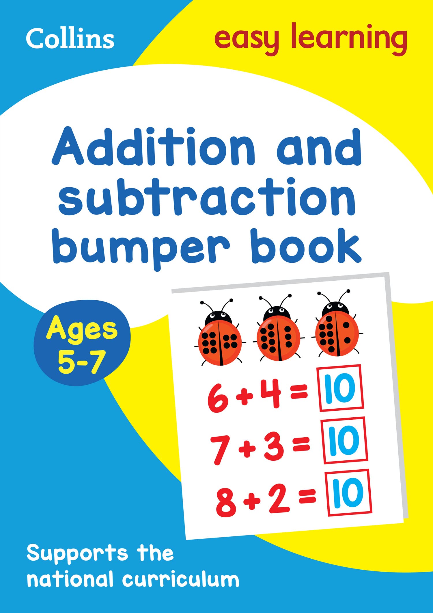 Collins Addition and Subtraction Bumper Book - Ages 5-7 | KS1 Maths Practice | 64 Pages 1