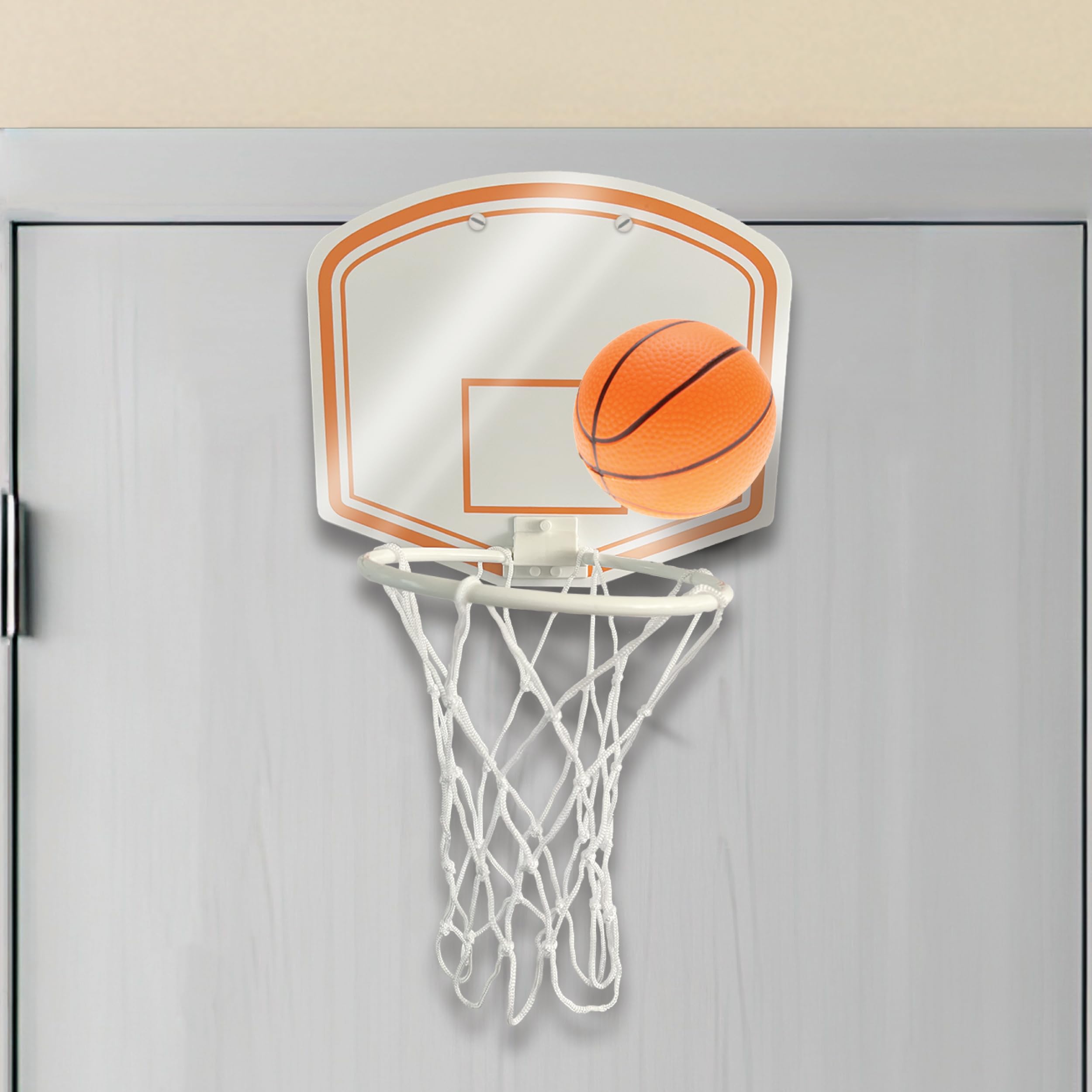 Mookie Activo Kids Indoor Basketball Hoop Set with Ball | Easy Setup | Develops Coordination 5