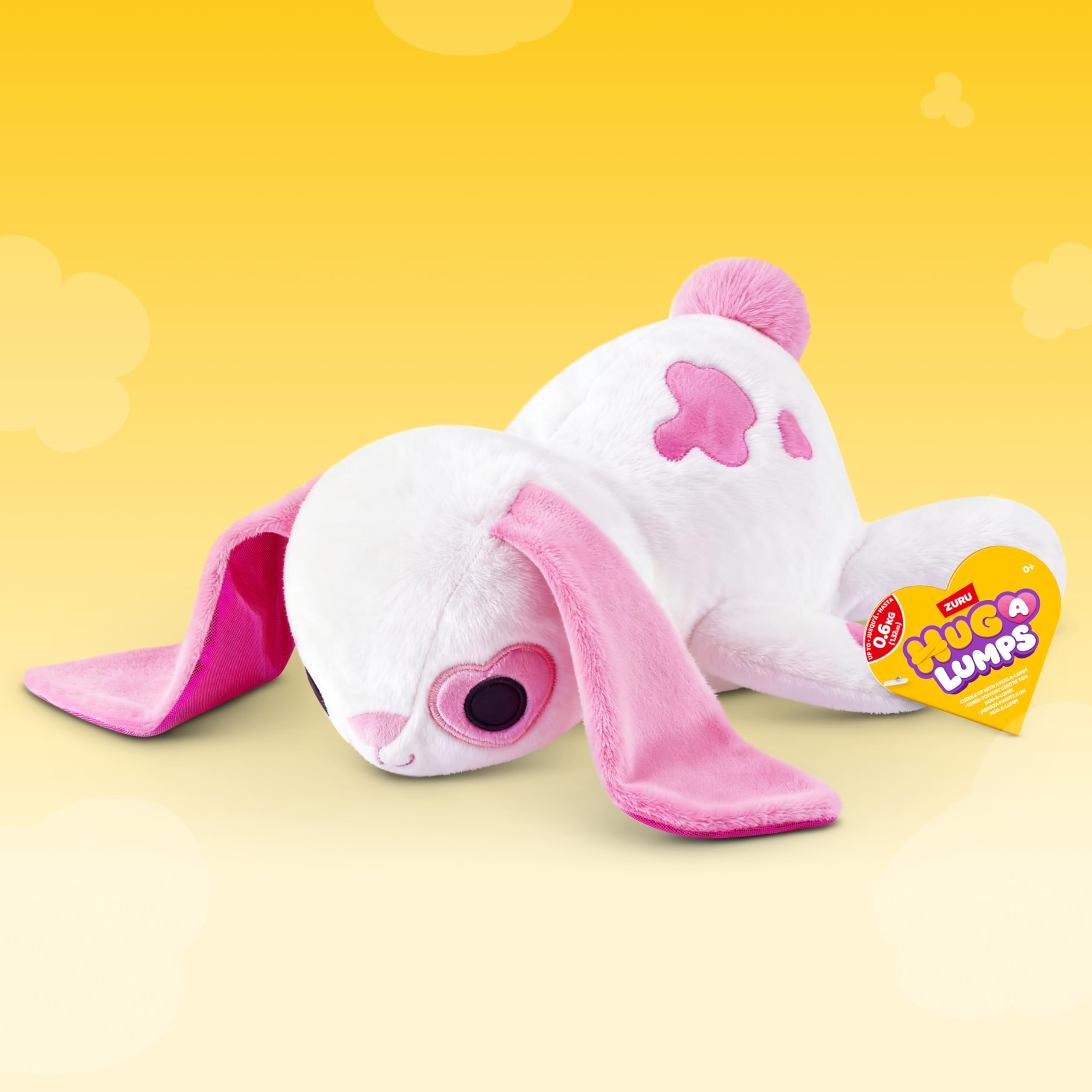 Hug-A-Lumps Love Collection Small Weighted Plush - 2 Pack | 0.75kg Each | Super-Soft Polyester 2