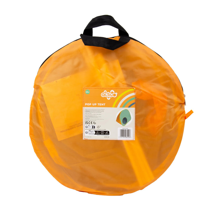 Activo Pop Up Tent for Babies & Toddlers 12+ Months – Instant Setup Play Tent for Indoor & Outdoor Use