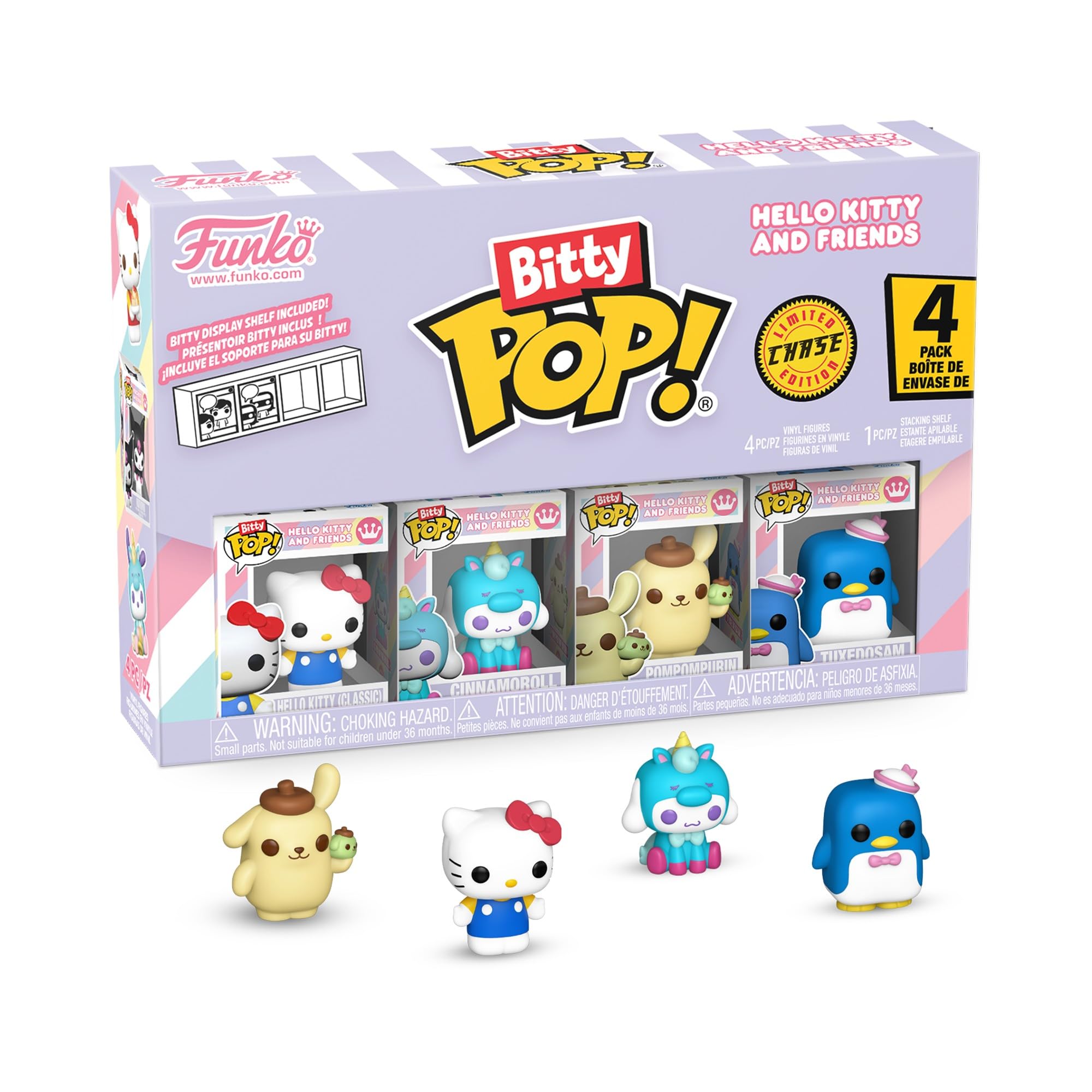 Funko Bitty Pop! Sanrio Hello Kitty 4PK with Mystery Mini Figure | 0.9-inch Vinyl 2