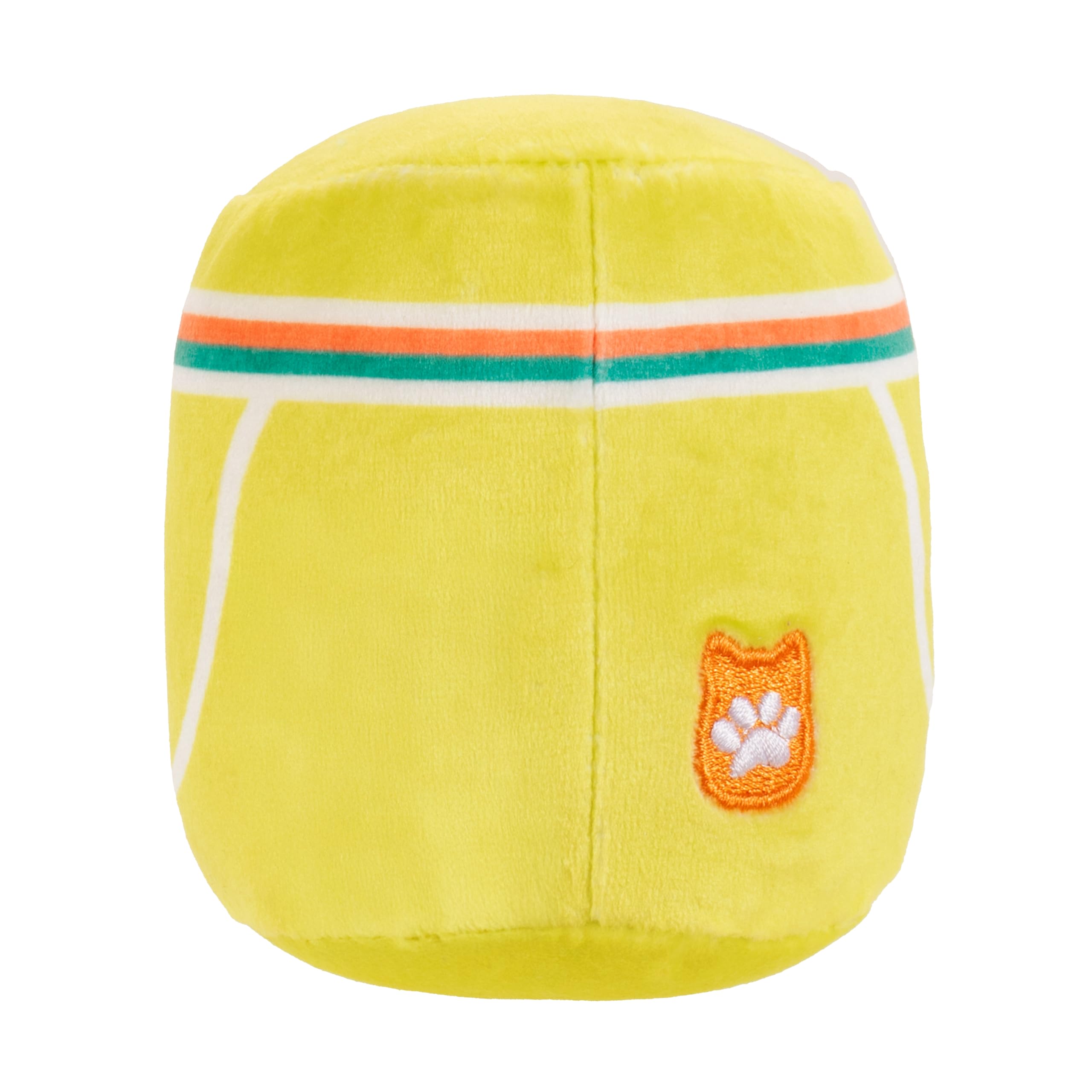 Squishmallows Chewmees Hasina Tennis Ball + Howie Soccer Ball Dog Toys, 2-Pack, Mini Plush 5